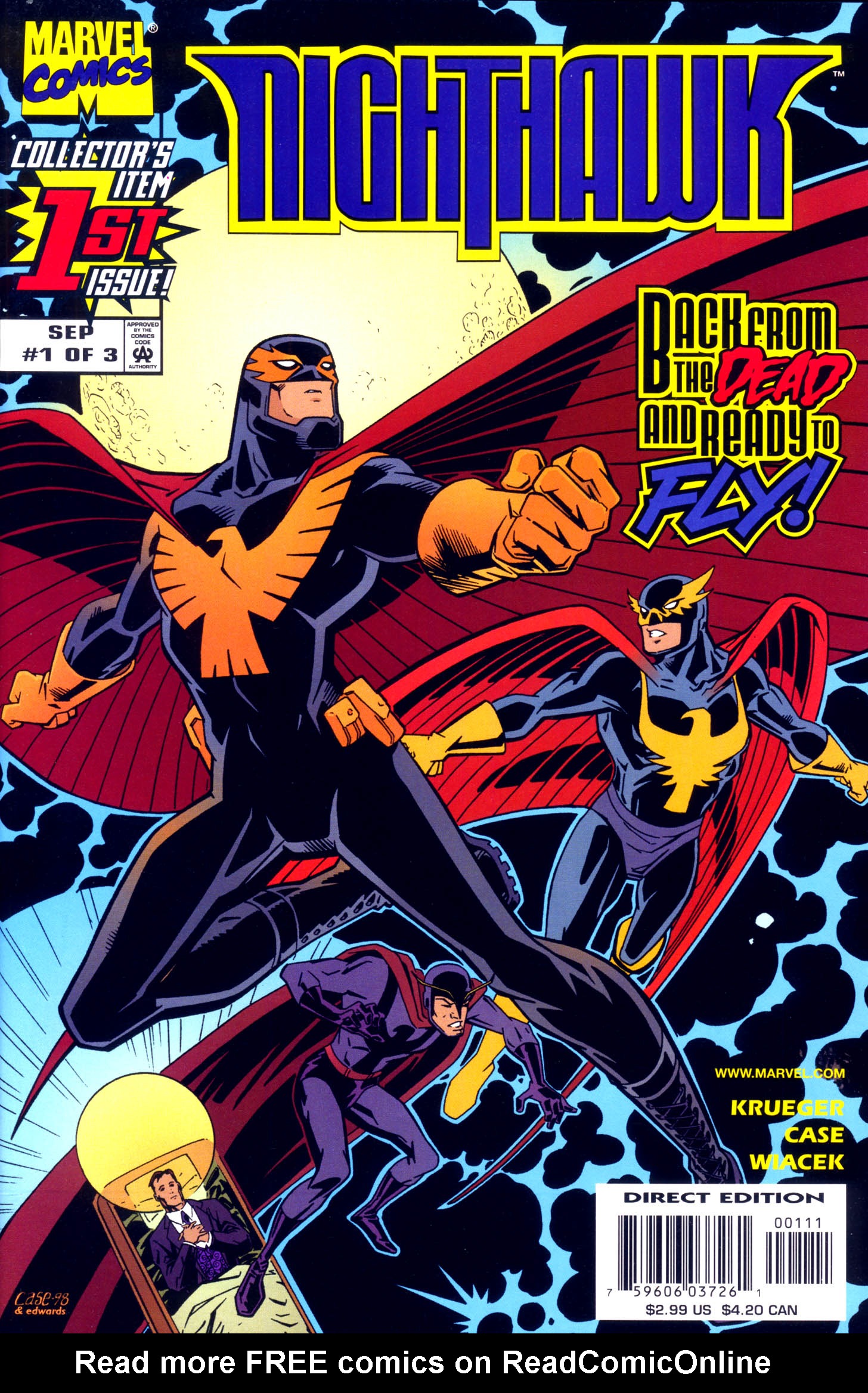 Read online Nighthawk (1998) comic -  Issue #1 - 1