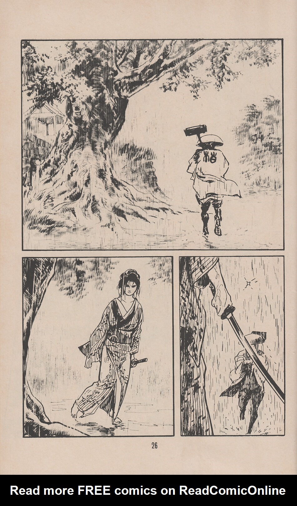 Read online Lone Wolf and Cub comic -  Issue #45 - 29
