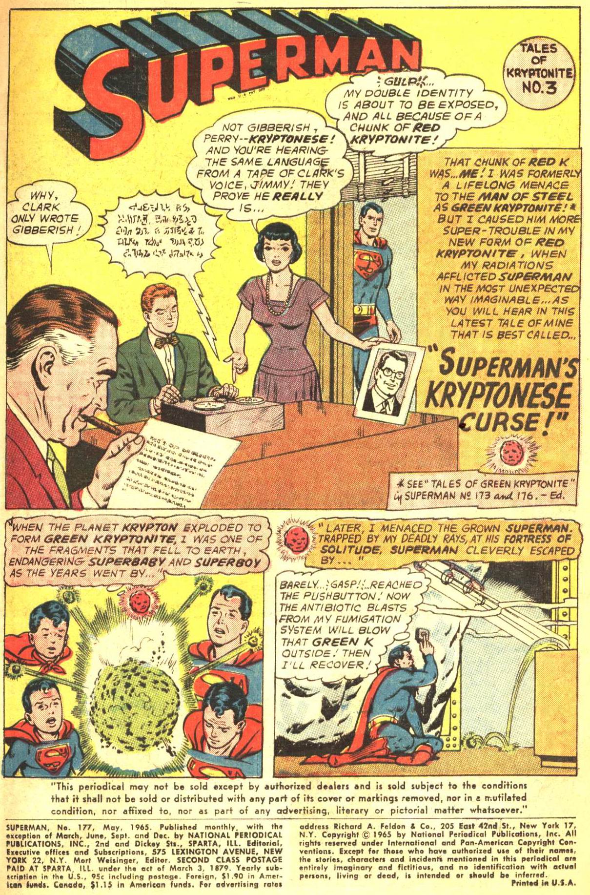 Read online Superman (1939) comic -  Issue #177 - 2