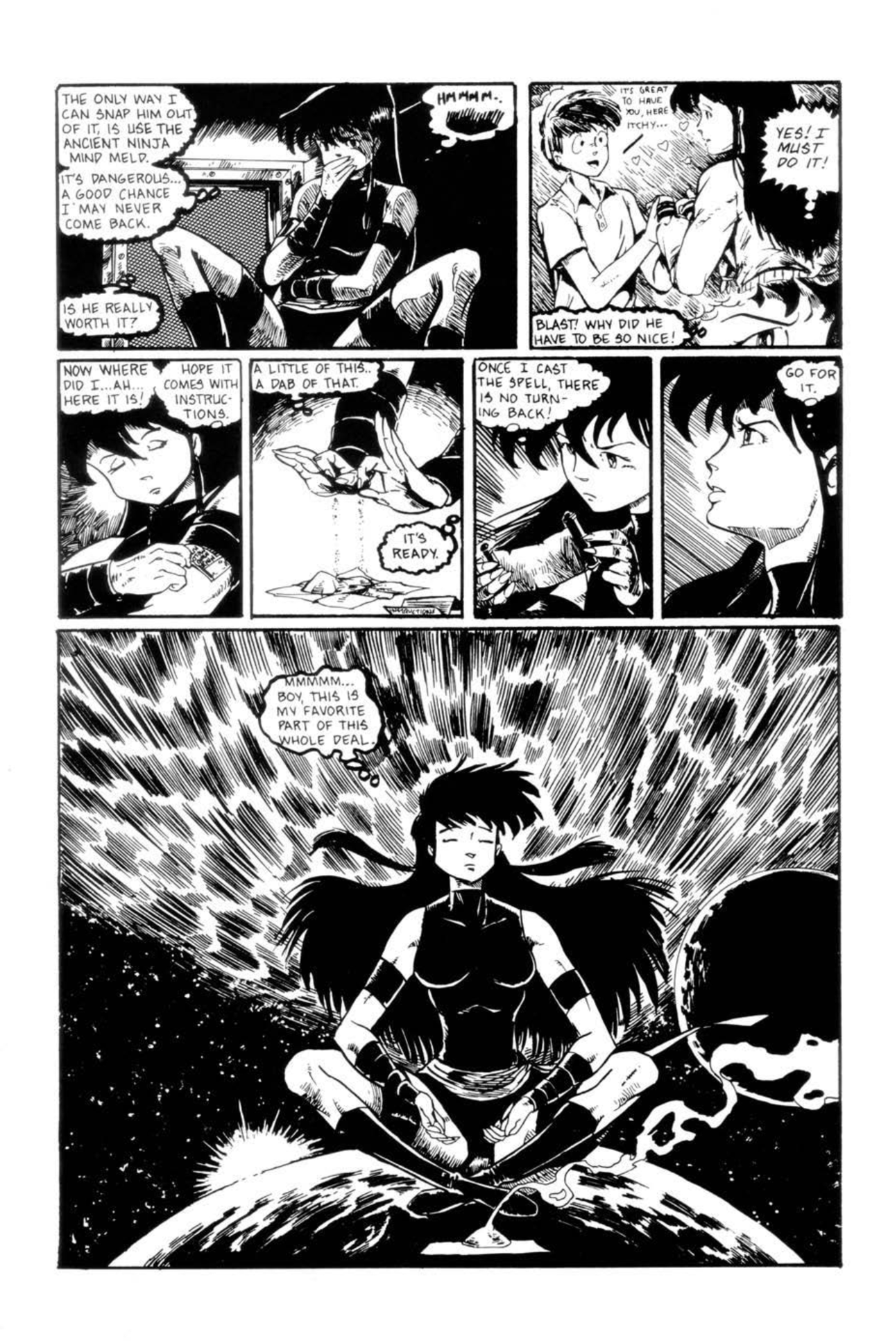 Read online Ninja High School (1986) comic -  Issue #3 - 23