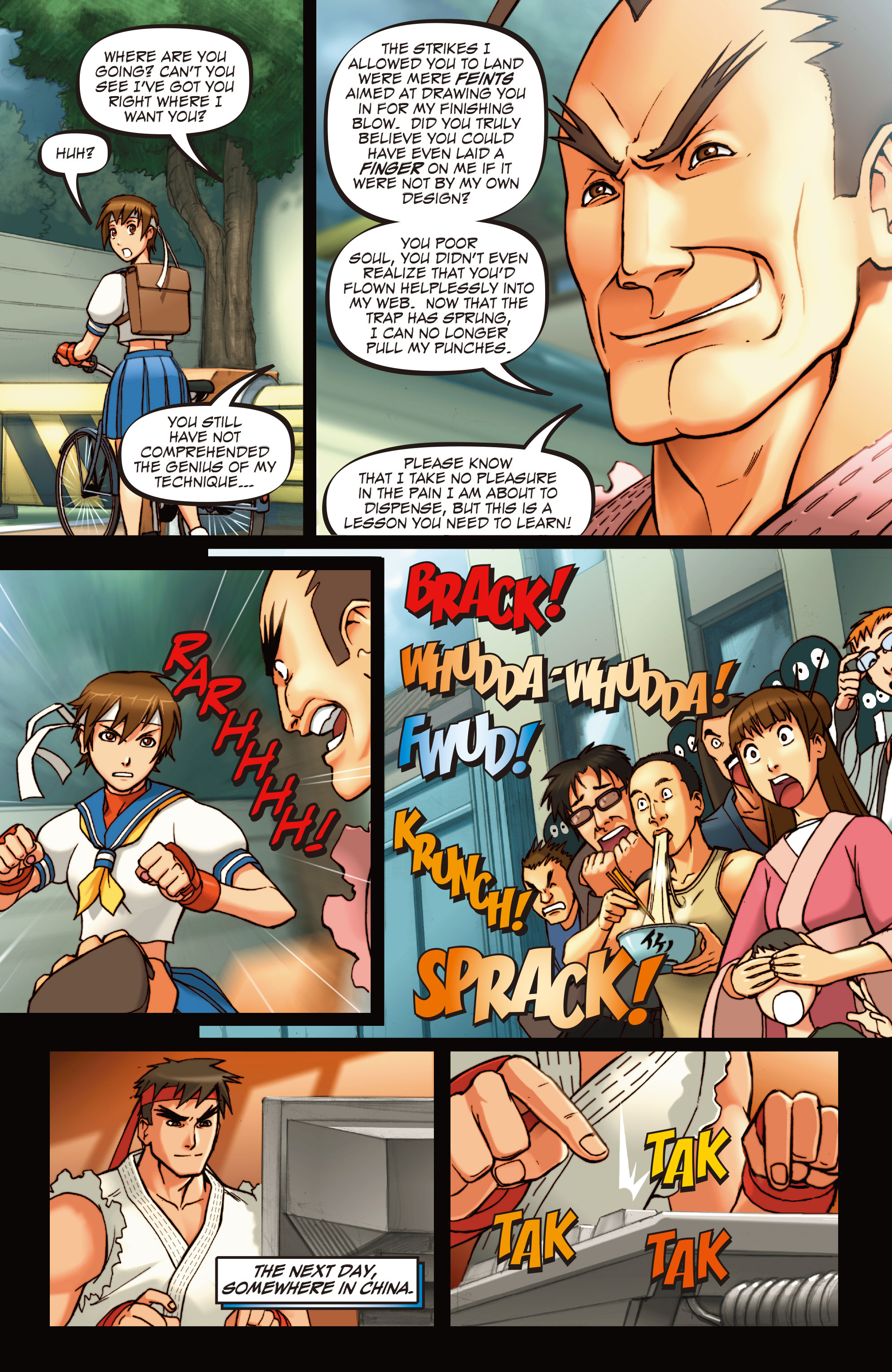 Read online Street Fighter Legends: Sakura comic -  Issue #4 - 24