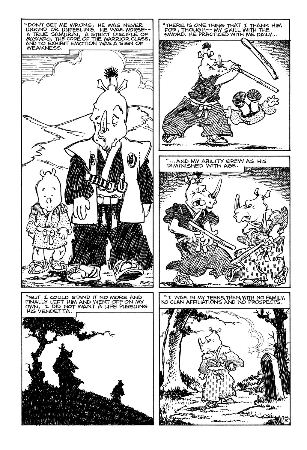 Read online Usagi Yojimbo (1987) comic -  Issue #35 - 7