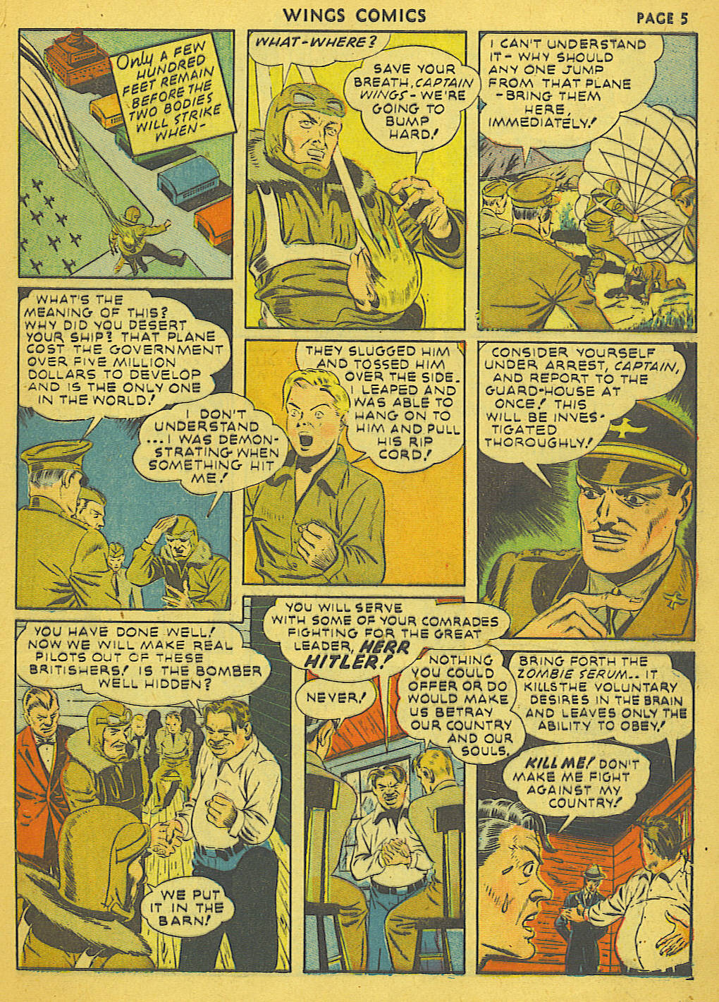 Read online Wings Comics comic -  Issue #18 - 6