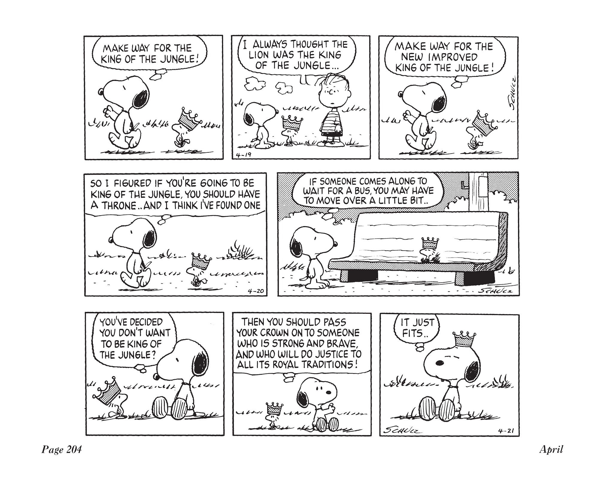 Read online The Complete Peanuts comic -  Issue # TPB 20 - 219