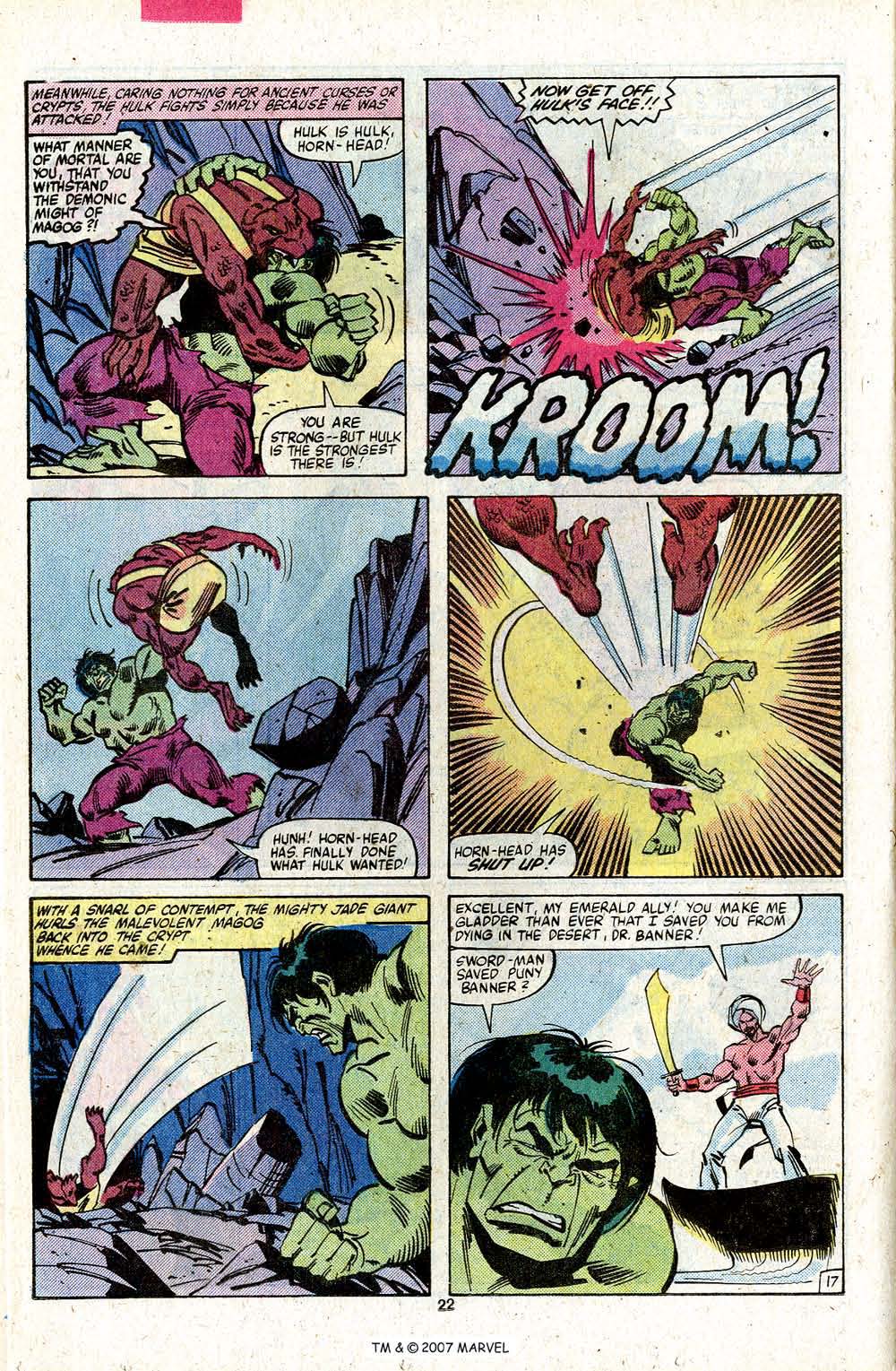 Read online The Incredible Hulk (1968) comic -  Issue #257 - 24