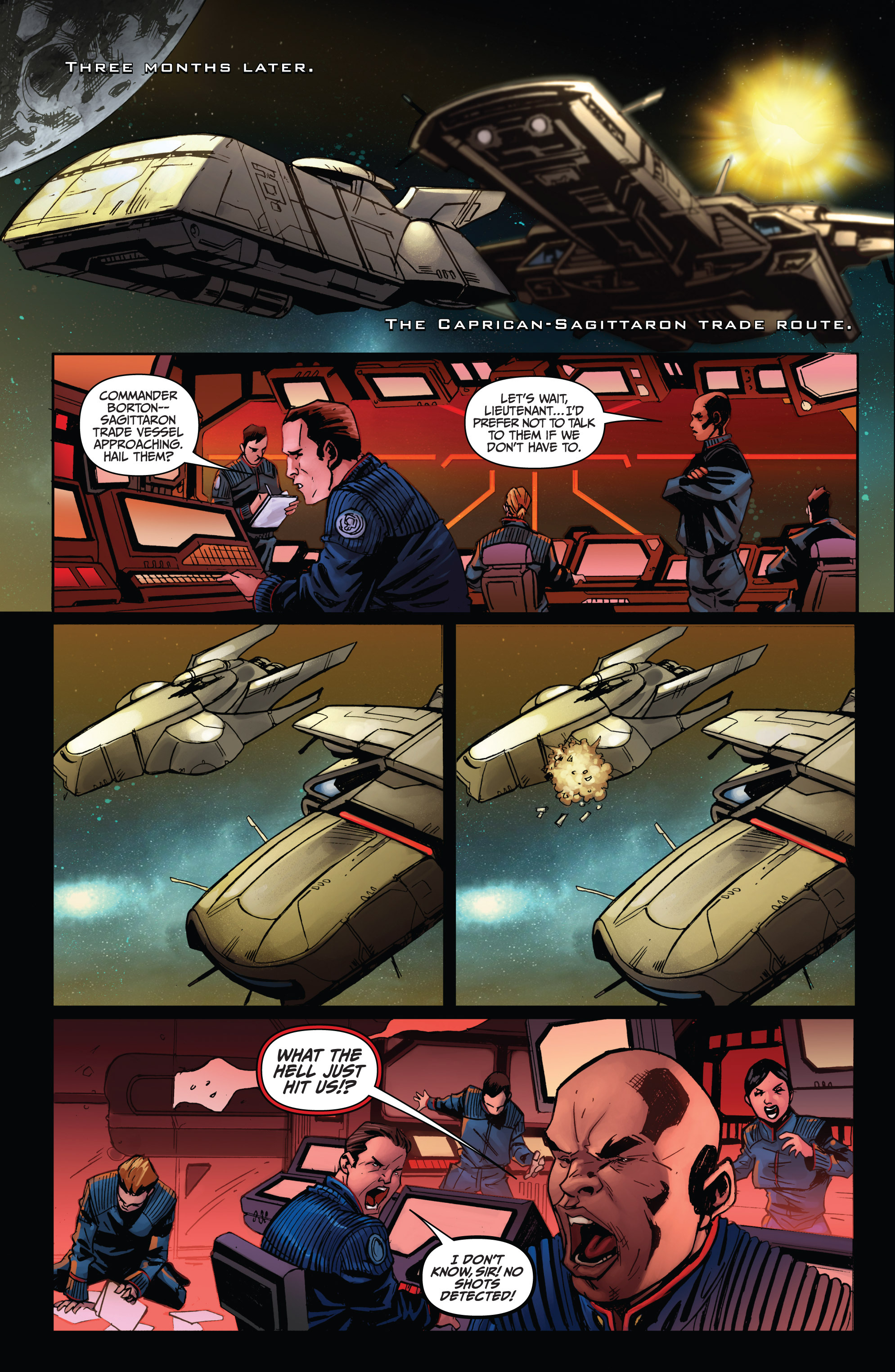 Read online Battlestar Galactica: Cylon War comic -  Issue #1 - 11