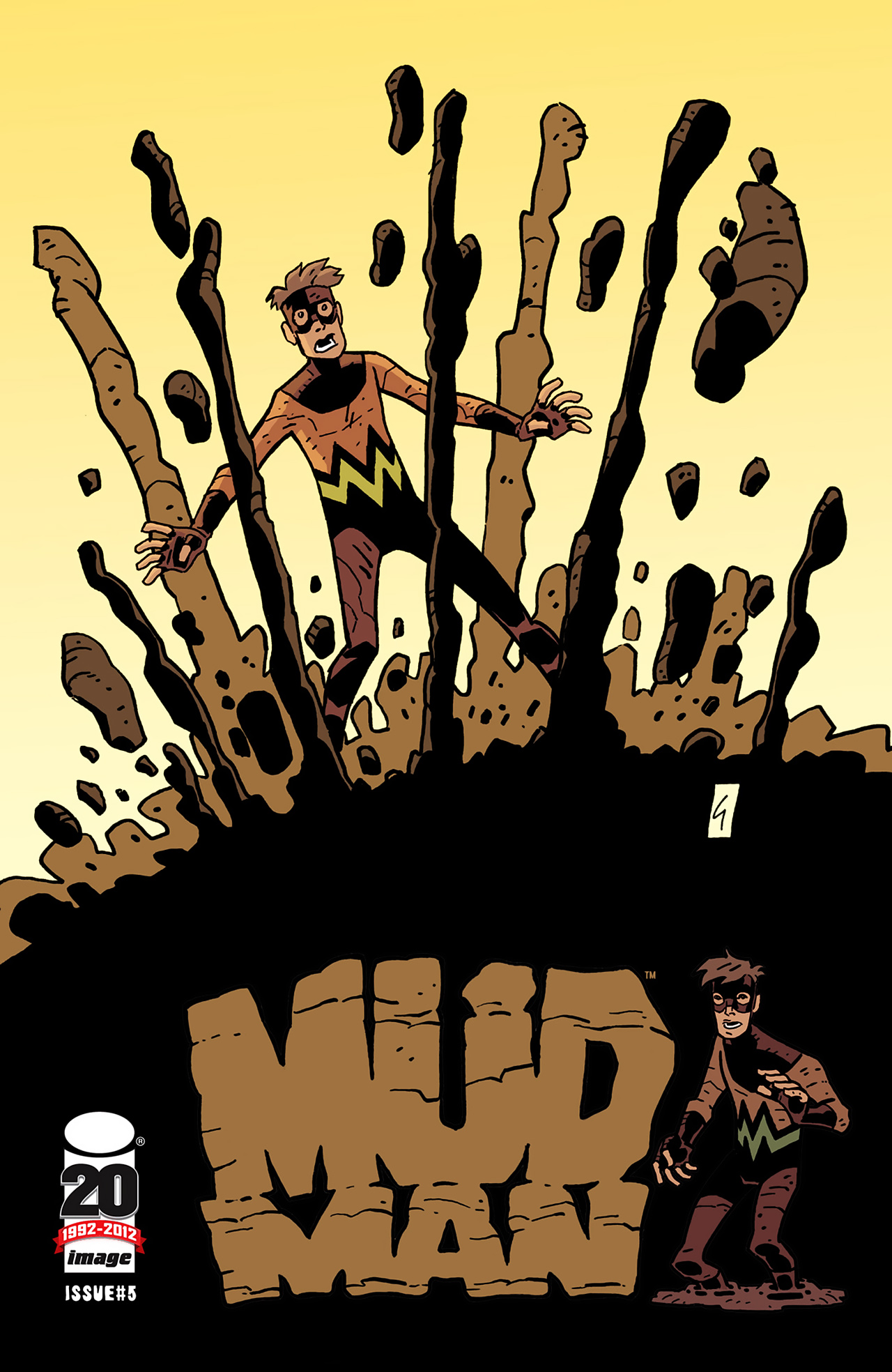 Read online Mudman comic -  Issue #5 - 1