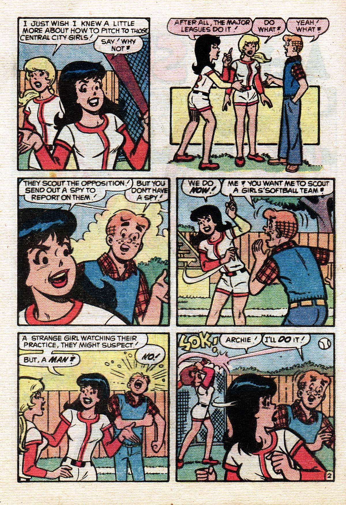 Read online Archie Annual Digest Magazine comic -  Issue #37 - 107
