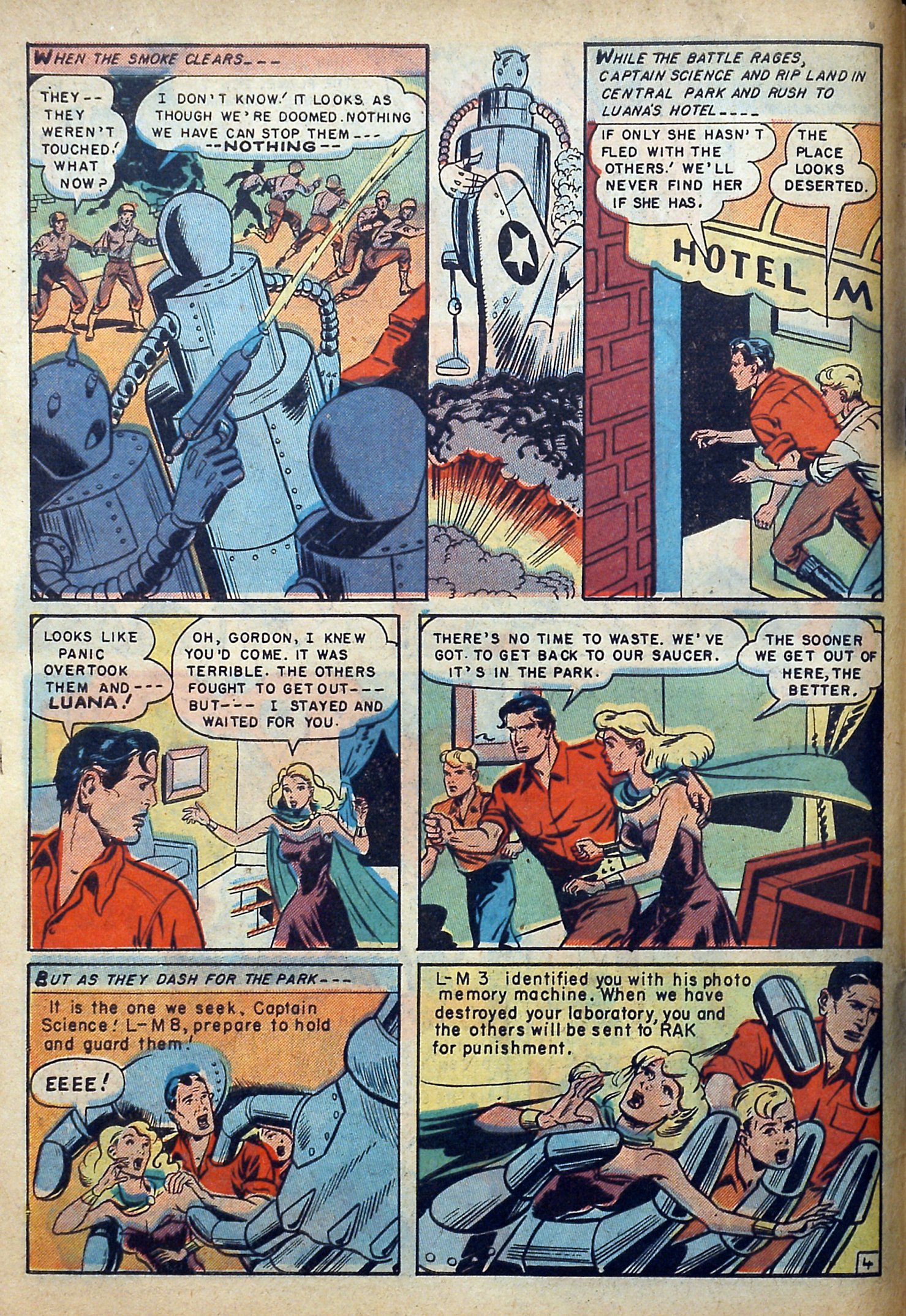 Read online Captain Science comic -  Issue #3 - 6