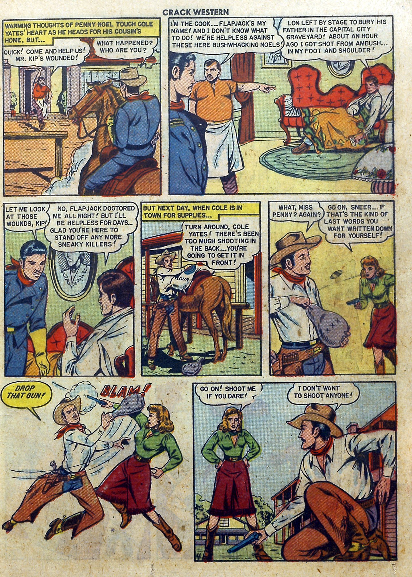 Read online Crack Western comic -  Issue #66 - 21