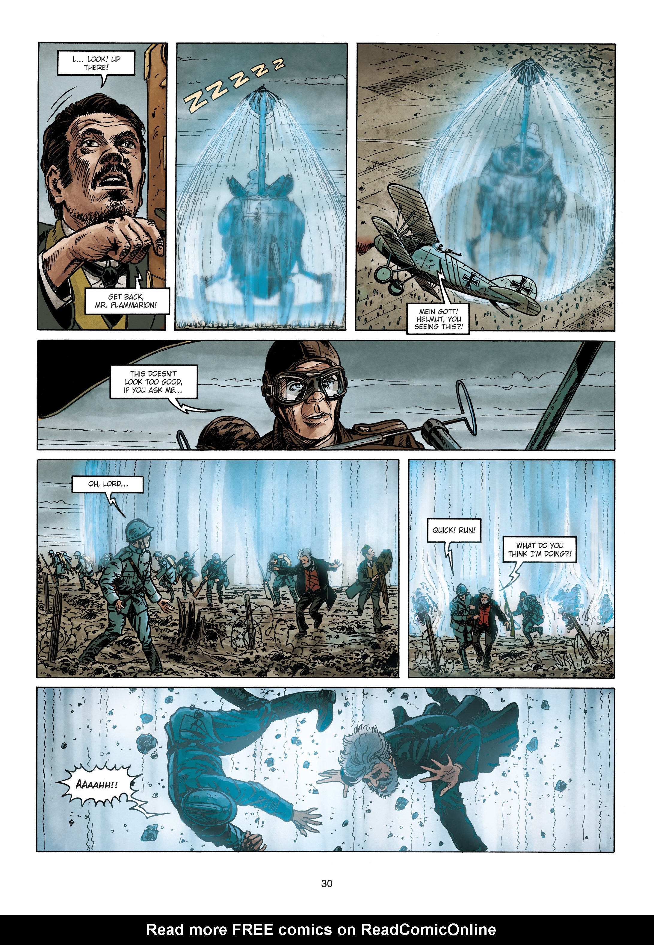 Read online War of the World War One Vol. 1: The Thing Below the Trenches comic -  Issue # Full - 30
