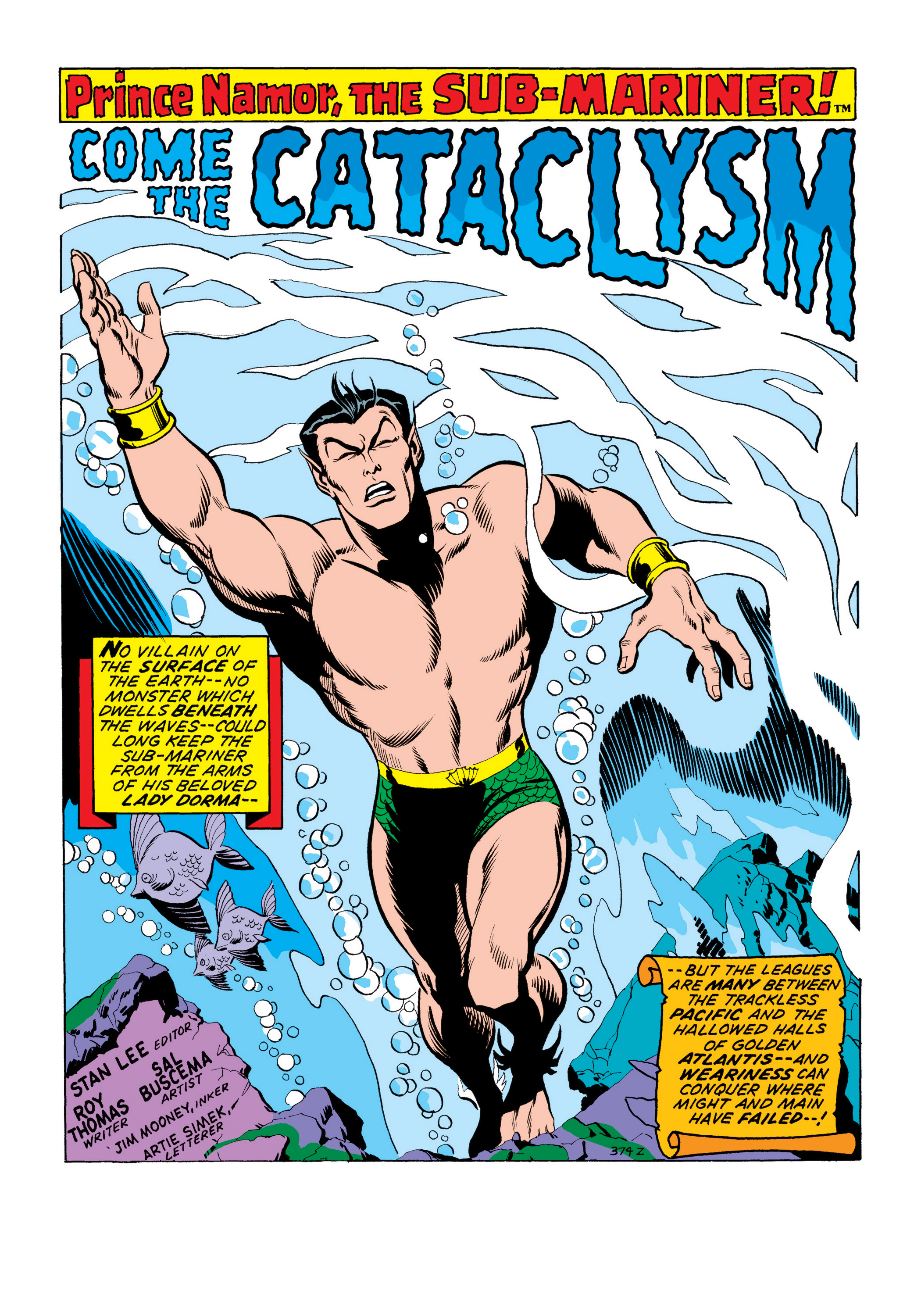 Read online Marvel Masterworks: The Sub-Mariner comic -  Issue # TPB 5 (Part 2) - 62