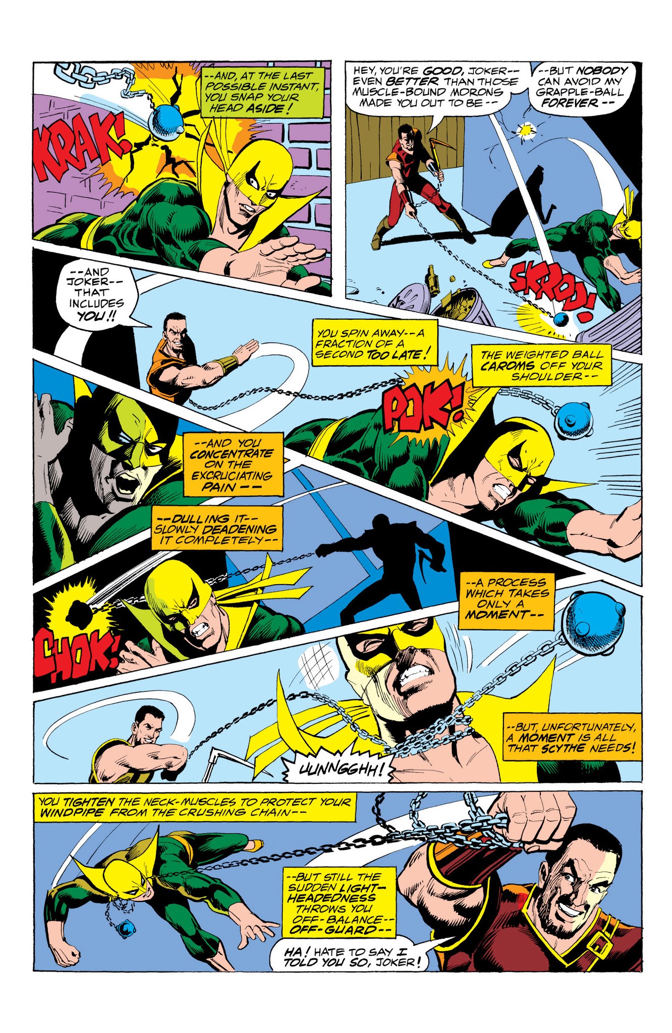 Read online Marvel Masterworks: Iron Fist comic -  Issue # TPB 1 (Part 1) - 38