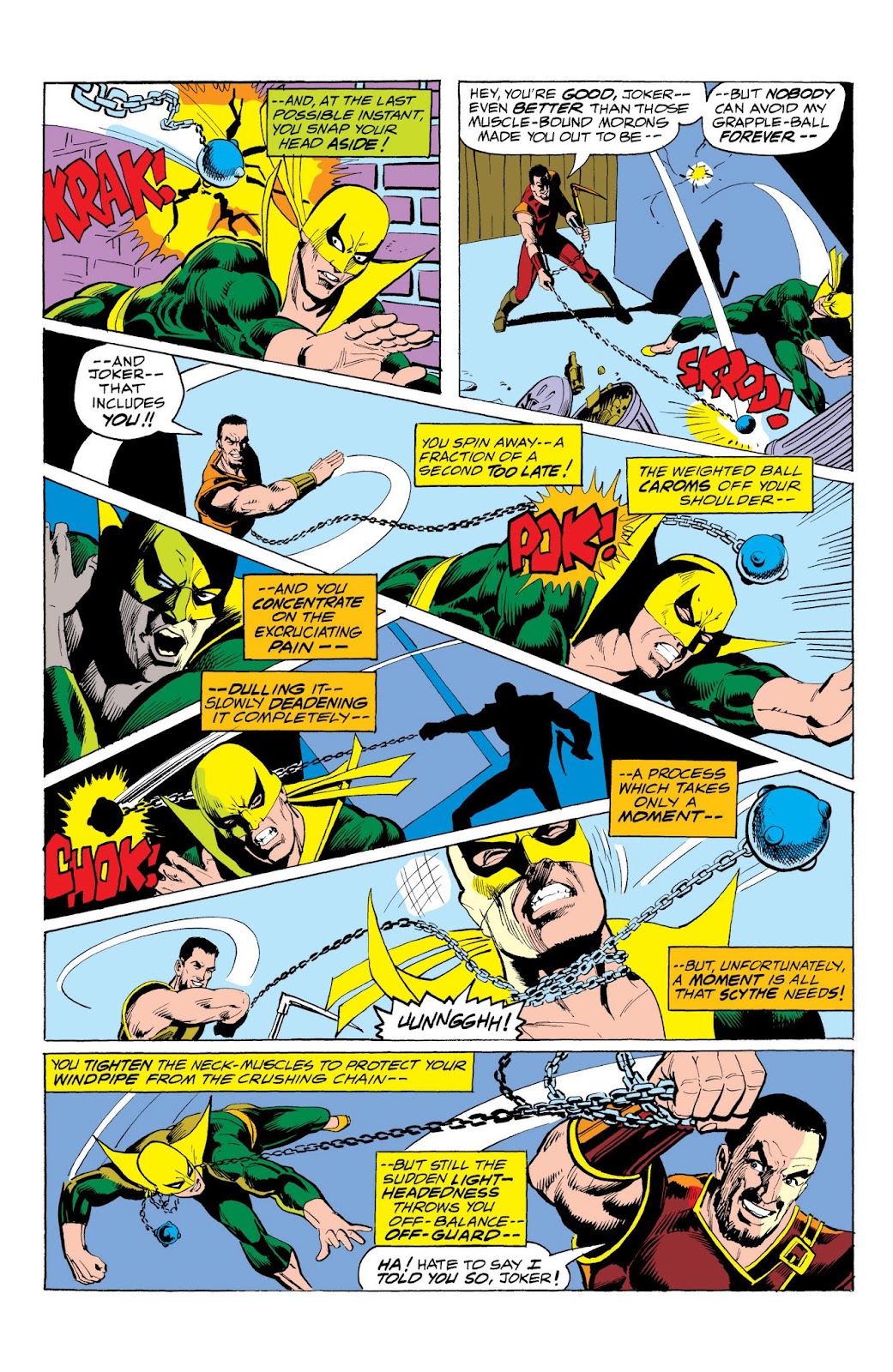 Marvel Masterworks: Iron Fist issue TPB 1 (Part 1) - Page 38