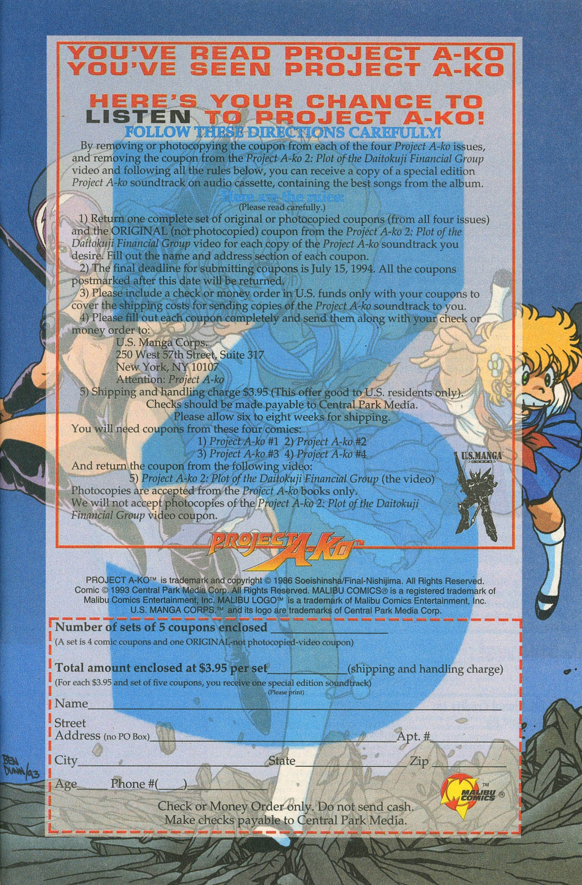 Read online Project A-Ko comic -  Issue #3 - 32