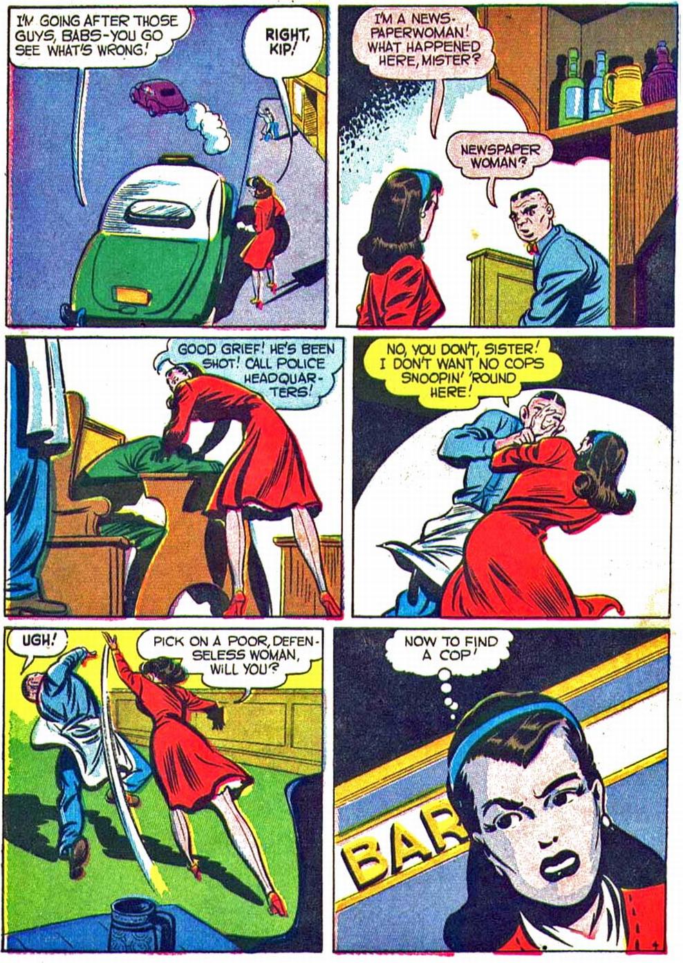 Read online Black Hood Comics comic -  Issue #18 - 42