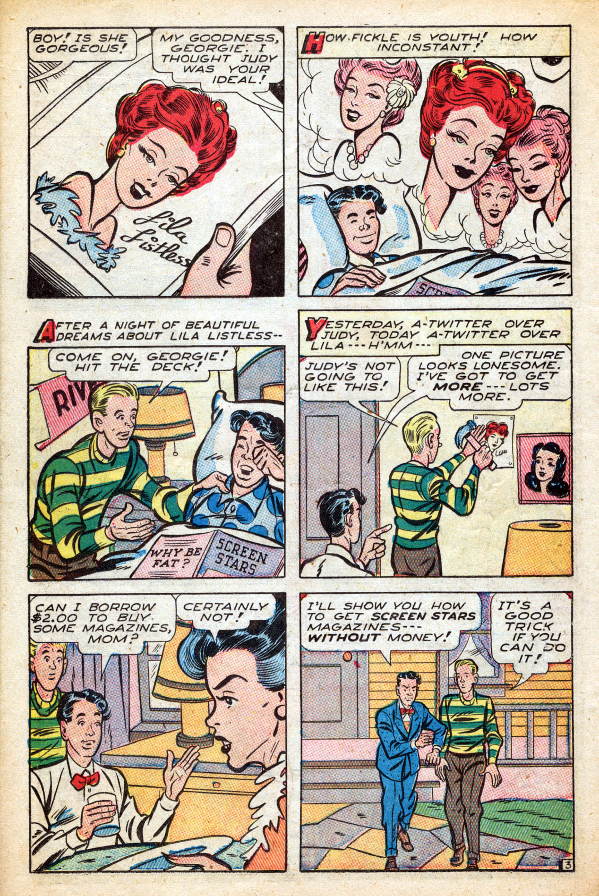 Read online Willie Comics (1946) comic -  Issue #5 - 37