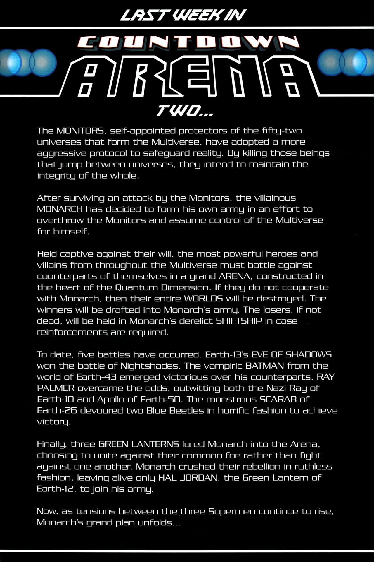 Read online Countdown: Arena comic -  Issue #3 - 2