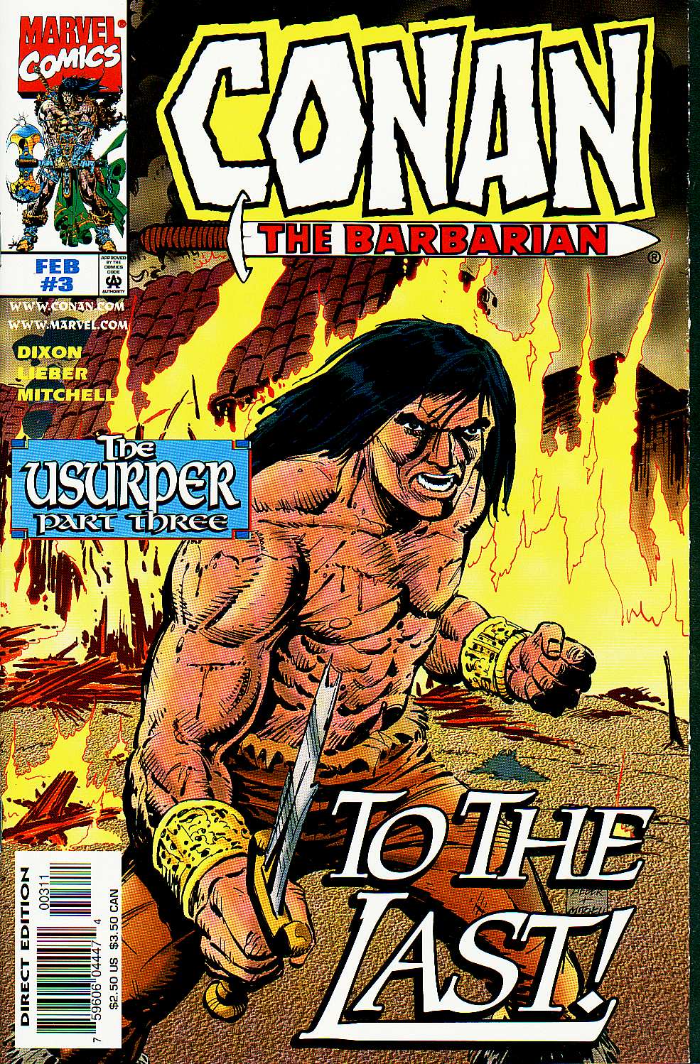 Conan the Barbarian: The Usurper issue 3 - Page 1