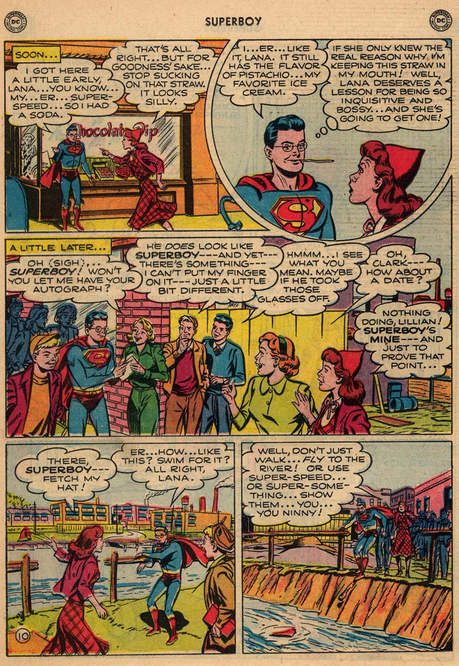 Read online Superboy (1949) comic -  Issue #13 - 23
