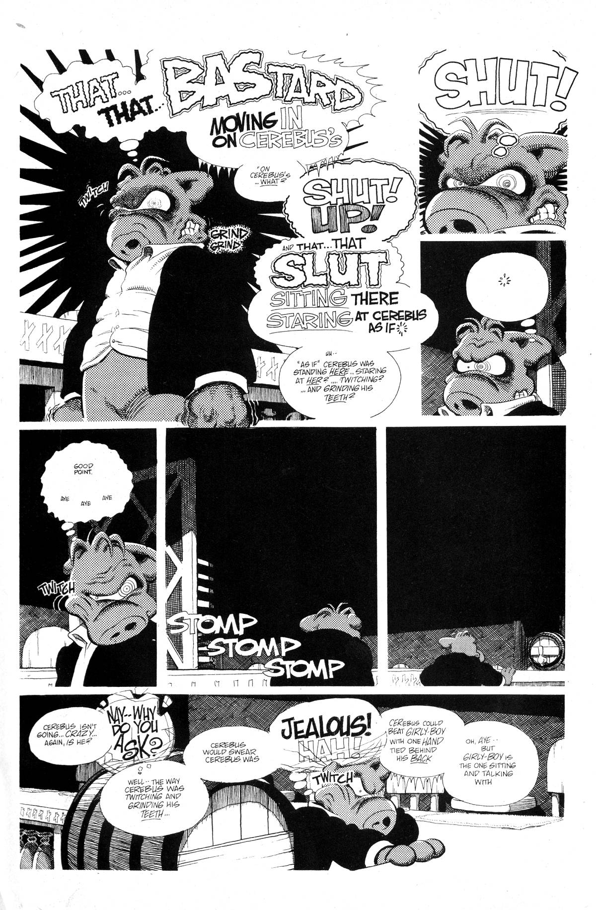 Read online Cerebus comic -  Issue #223 - 10