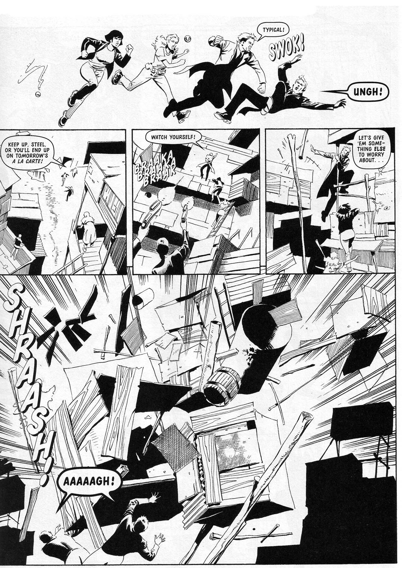 Read online Judge Dredd Megazine (vol. 3) comic -  Issue #65 - 22