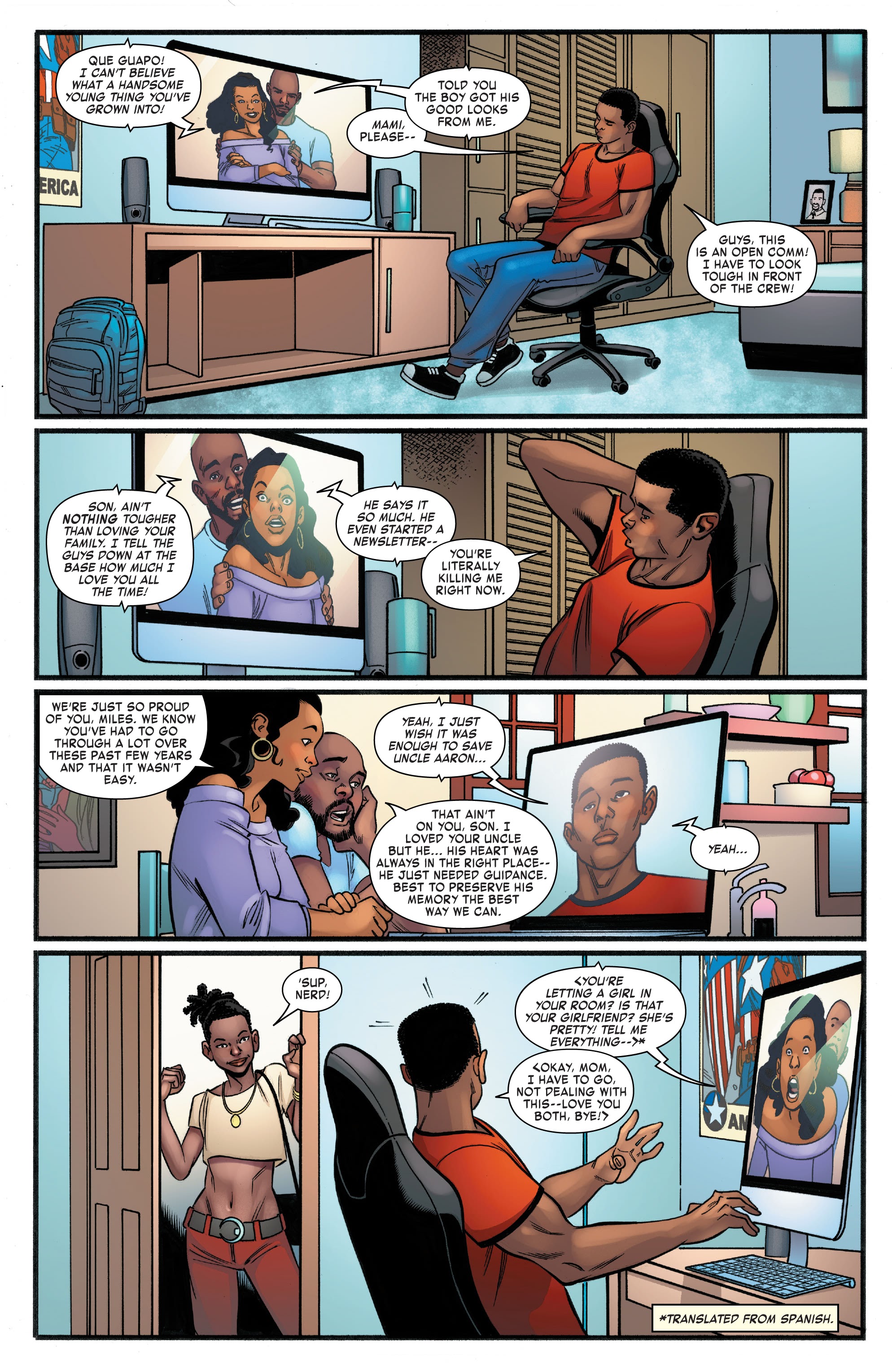 Read online What If...? Miles Morales comic -  Issue #1 - 16