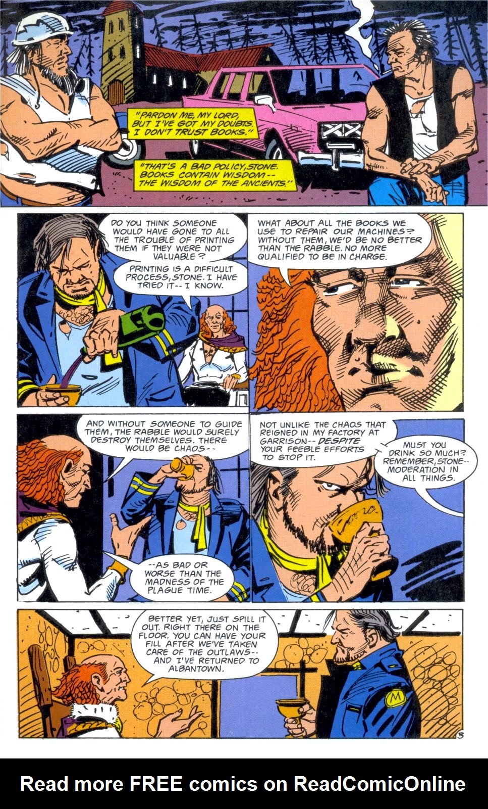 Read online Outlaws comic -  Issue #5 - 4