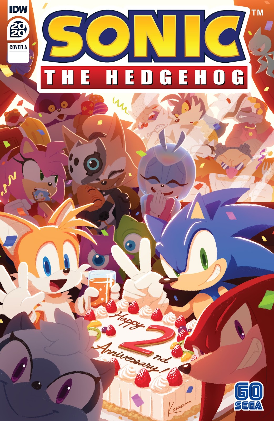 Sonic the Hedgehog (2018) Annual 2020 Page 1