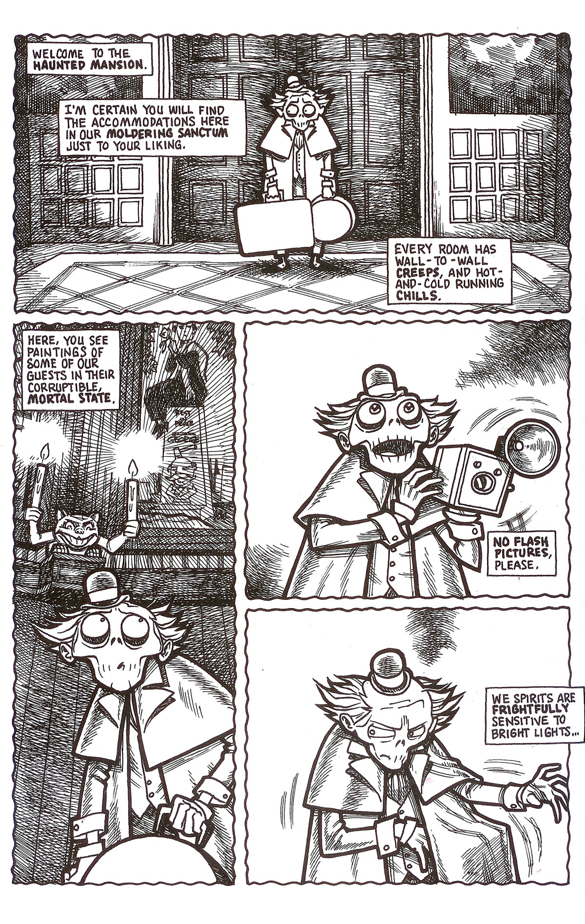 Read online Haunted Mansion comic -  Issue #1 - 4