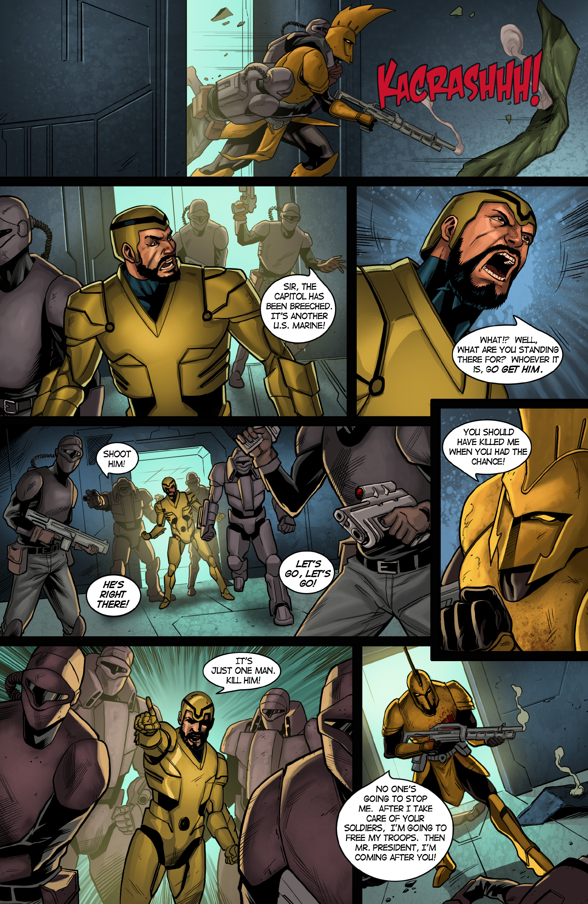 Read online The Heroes of Echo Company comic -  Issue #4 - 9