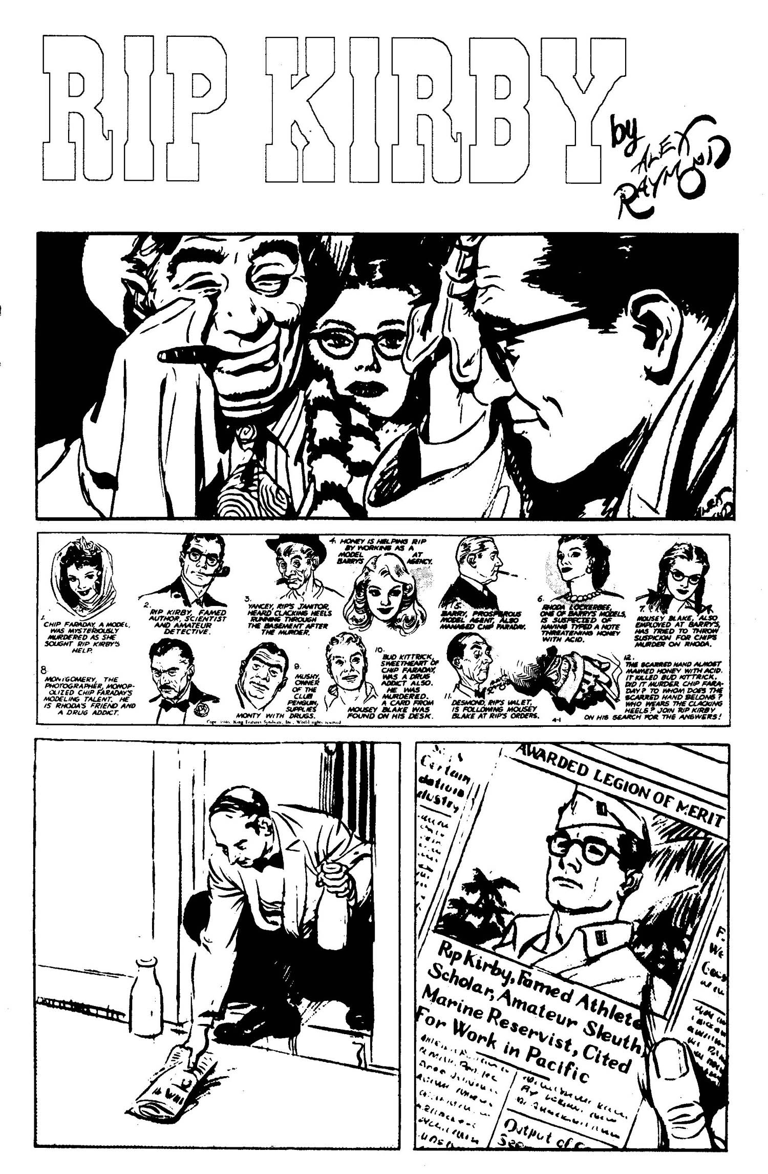 Read online Official Rip Kirby comic -  Issue #1 - 3