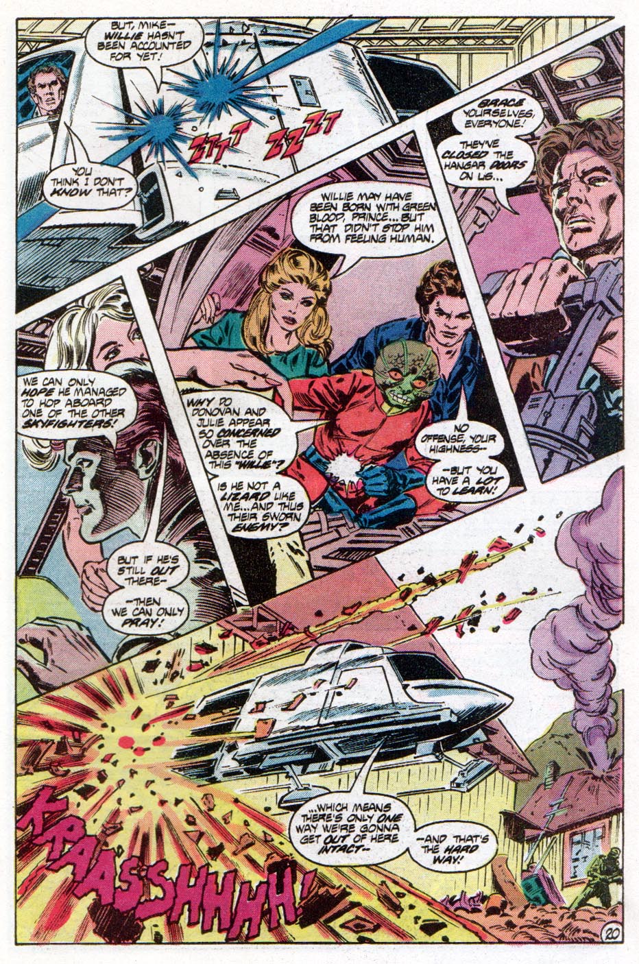 Read online V comic -  Issue #11 - 21