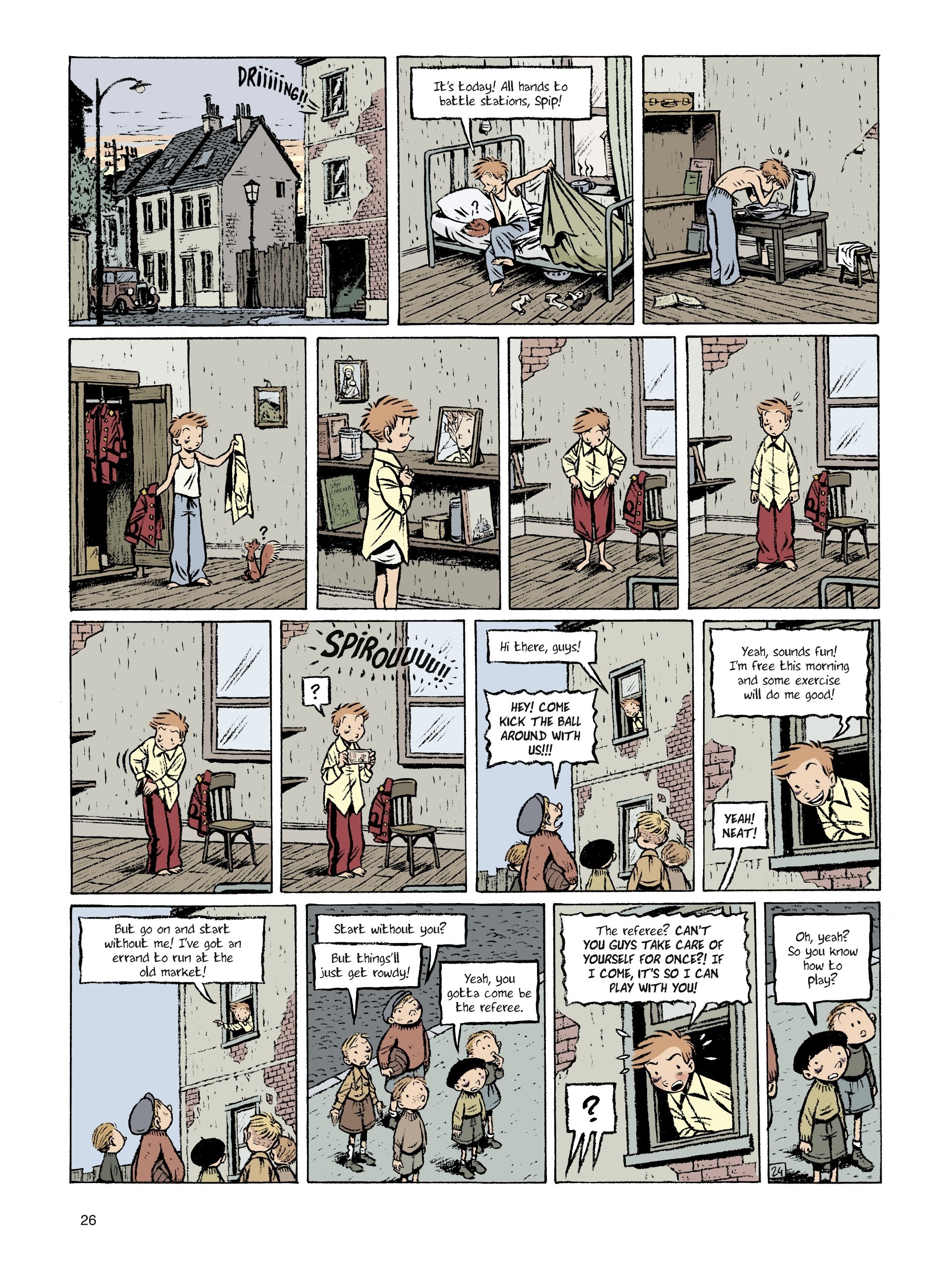 Read online Spirou: The Diary of a Naive Young Man comic -  Issue # TPB - 26