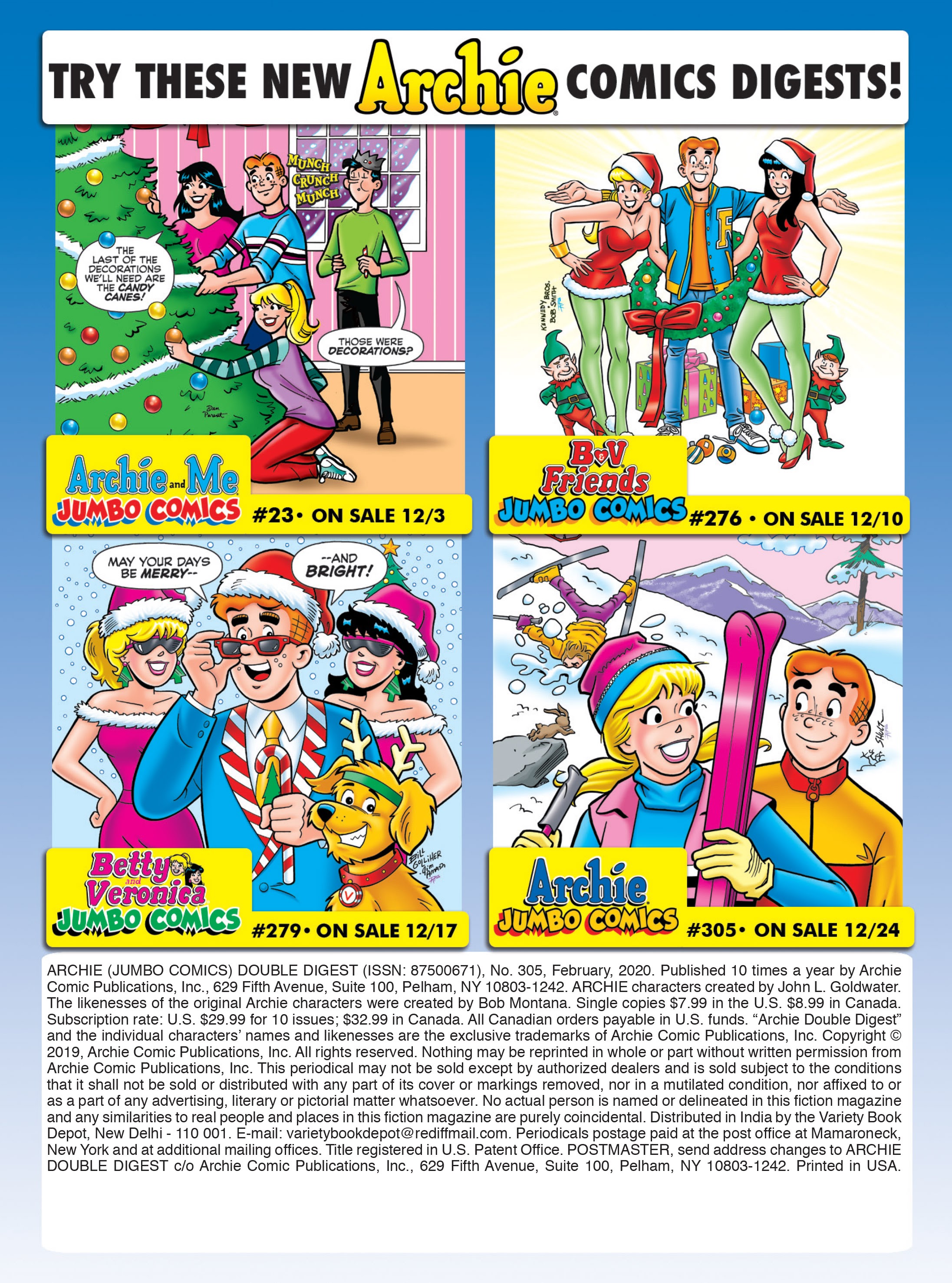 Read online Archie's Double Digest Magazine comic -  Issue #305 - 182