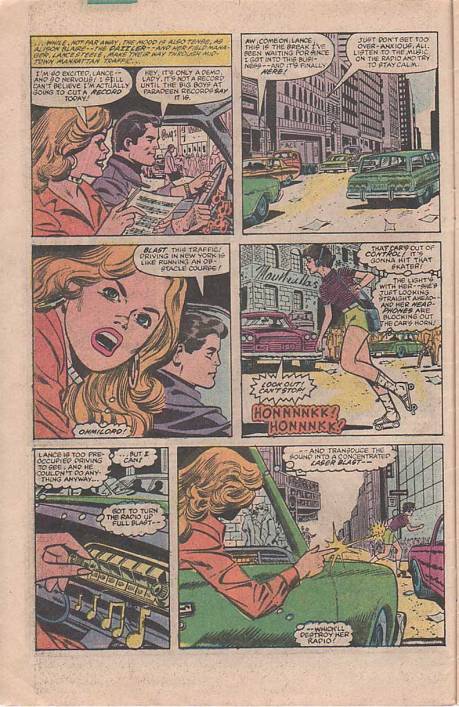 Read online Dazzler (1981) comic -  Issue #22 - 6