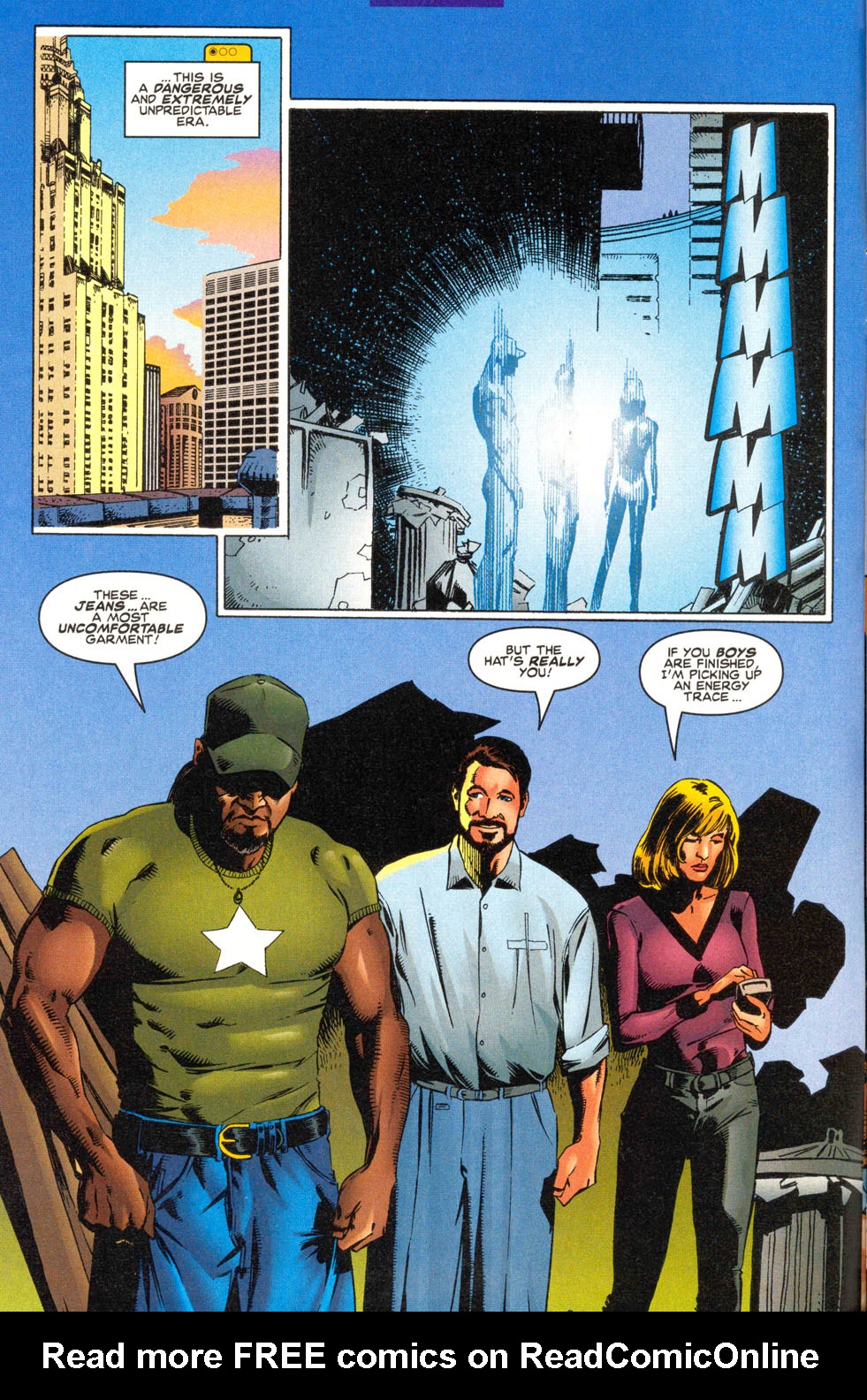 Read online Star Trek: The Next Generation/X-Men: Second Contact comic -  Issue # Full - 9