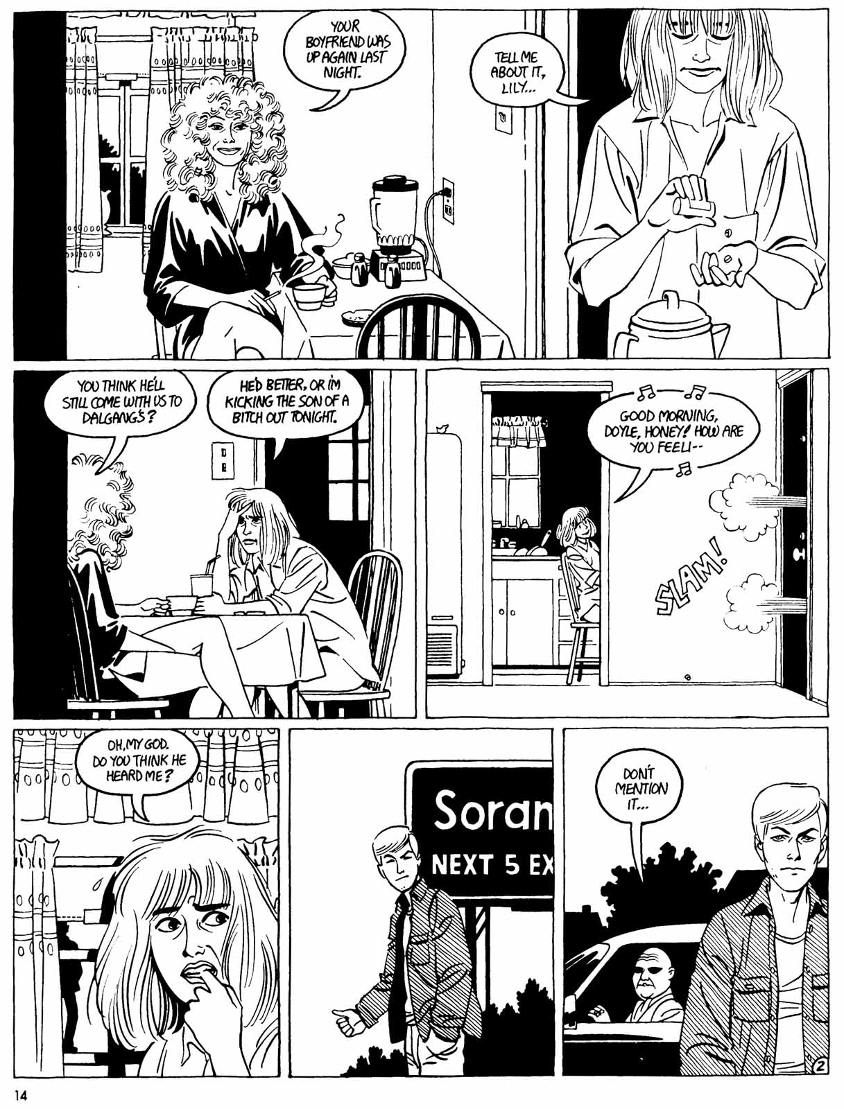 Read online Love and Rockets (1982) comic -  Issue #31 - 16