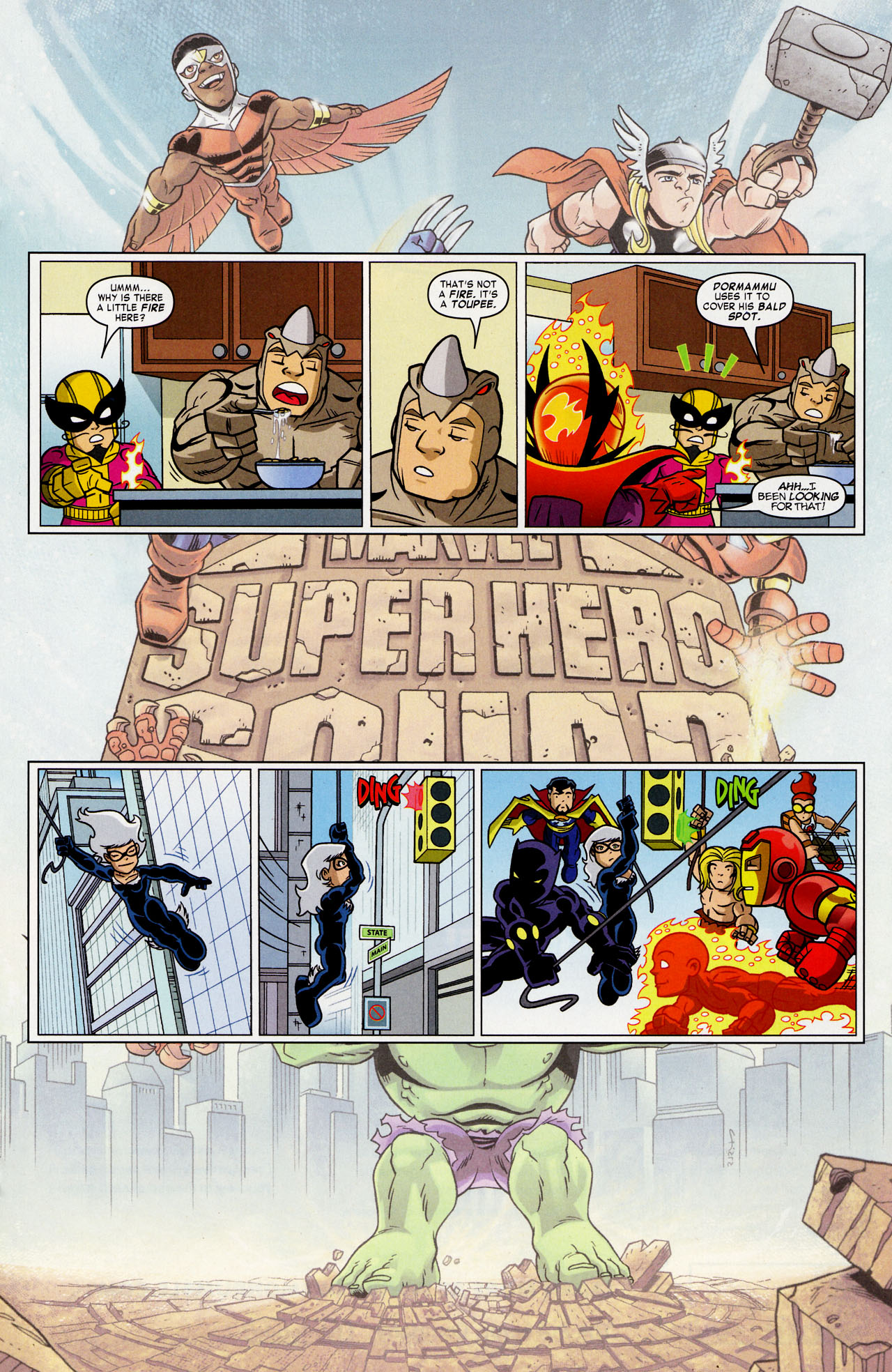 Read online Marvel Super Hero Squad comic -  Issue #4 - 17