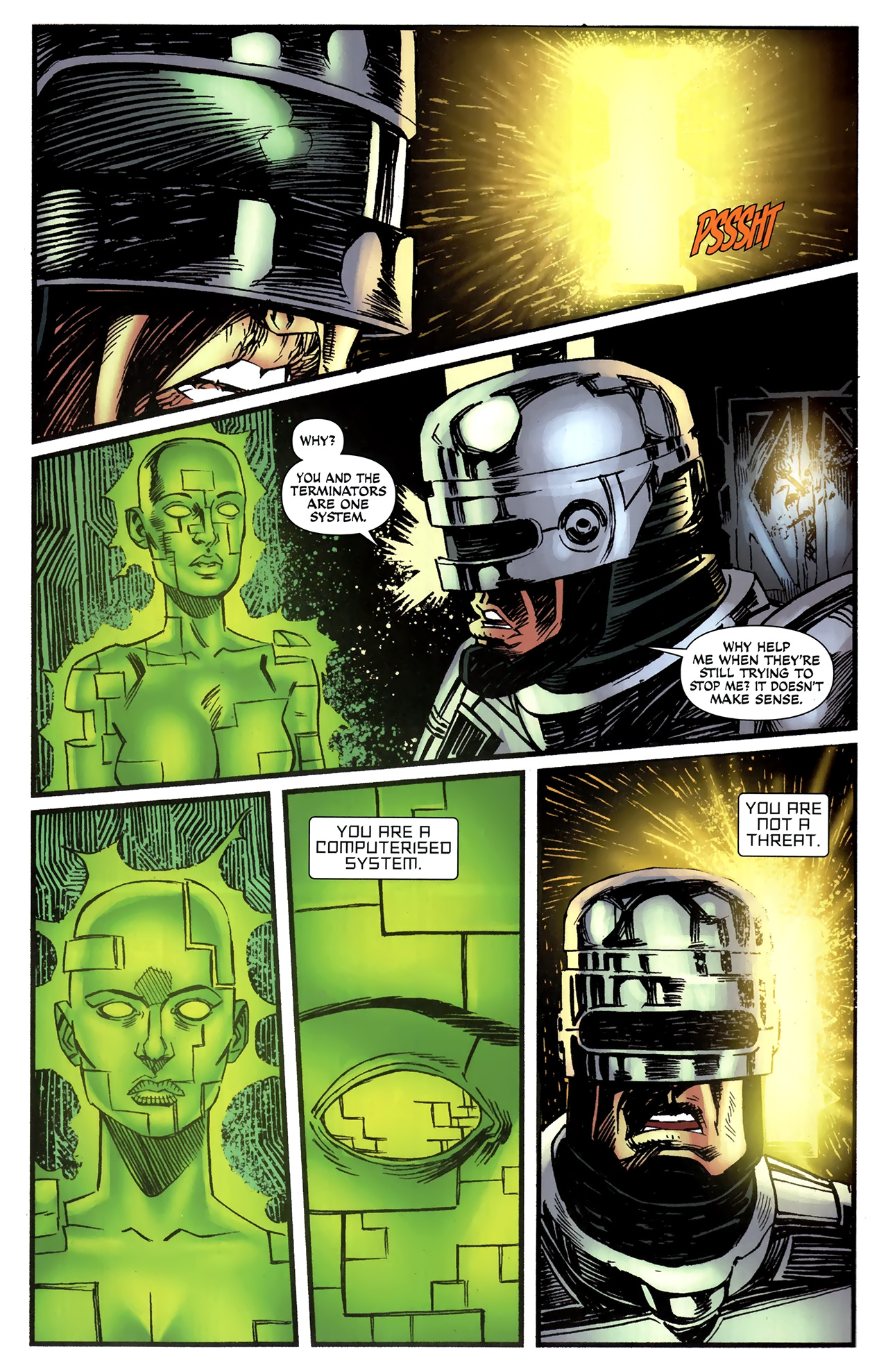 Read online Terminator/Robocop: Kill Human comic -  Issue #2 - 17