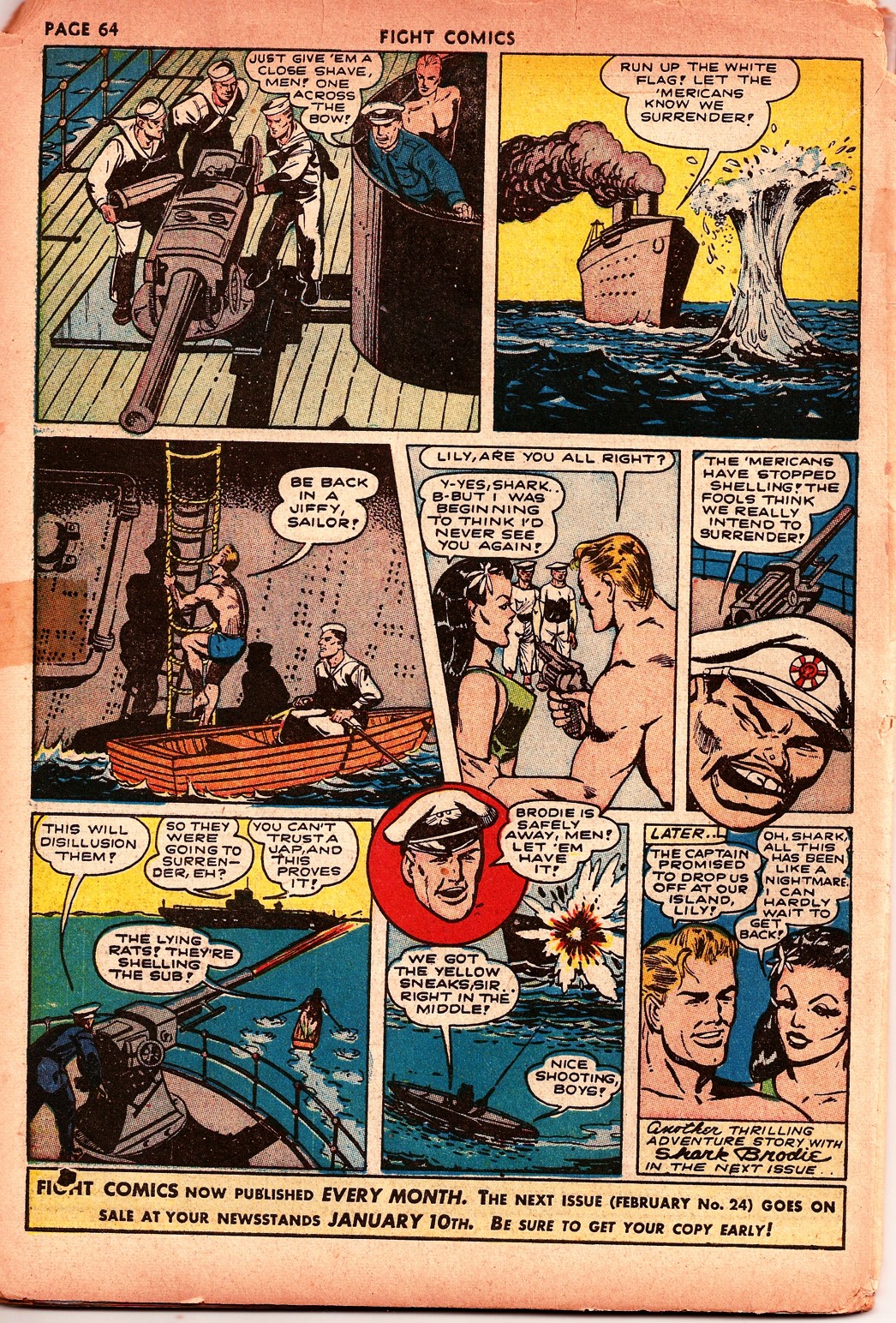 Read online Fight Comics comic -  Issue #23 - 66