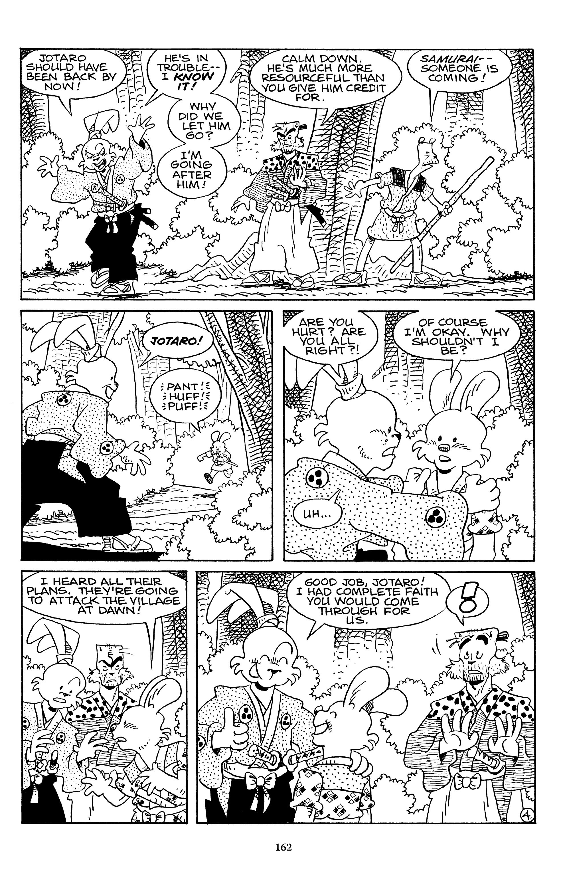 Read online The Usagi Yojimbo Saga comic -  Issue # TPB 4 - 161