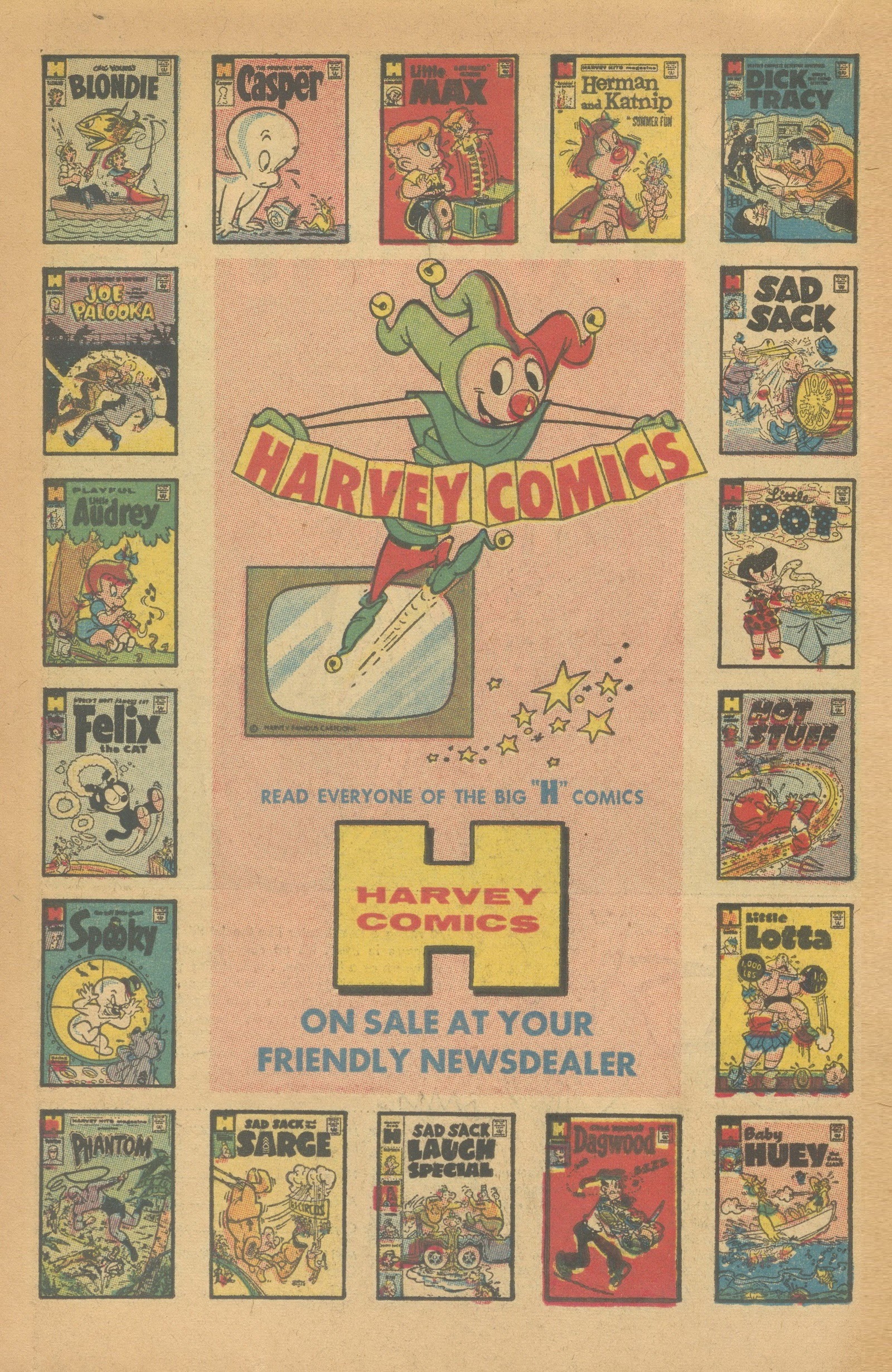 Read online Felix the Cat (1955) comic -  Issue #107 - 18