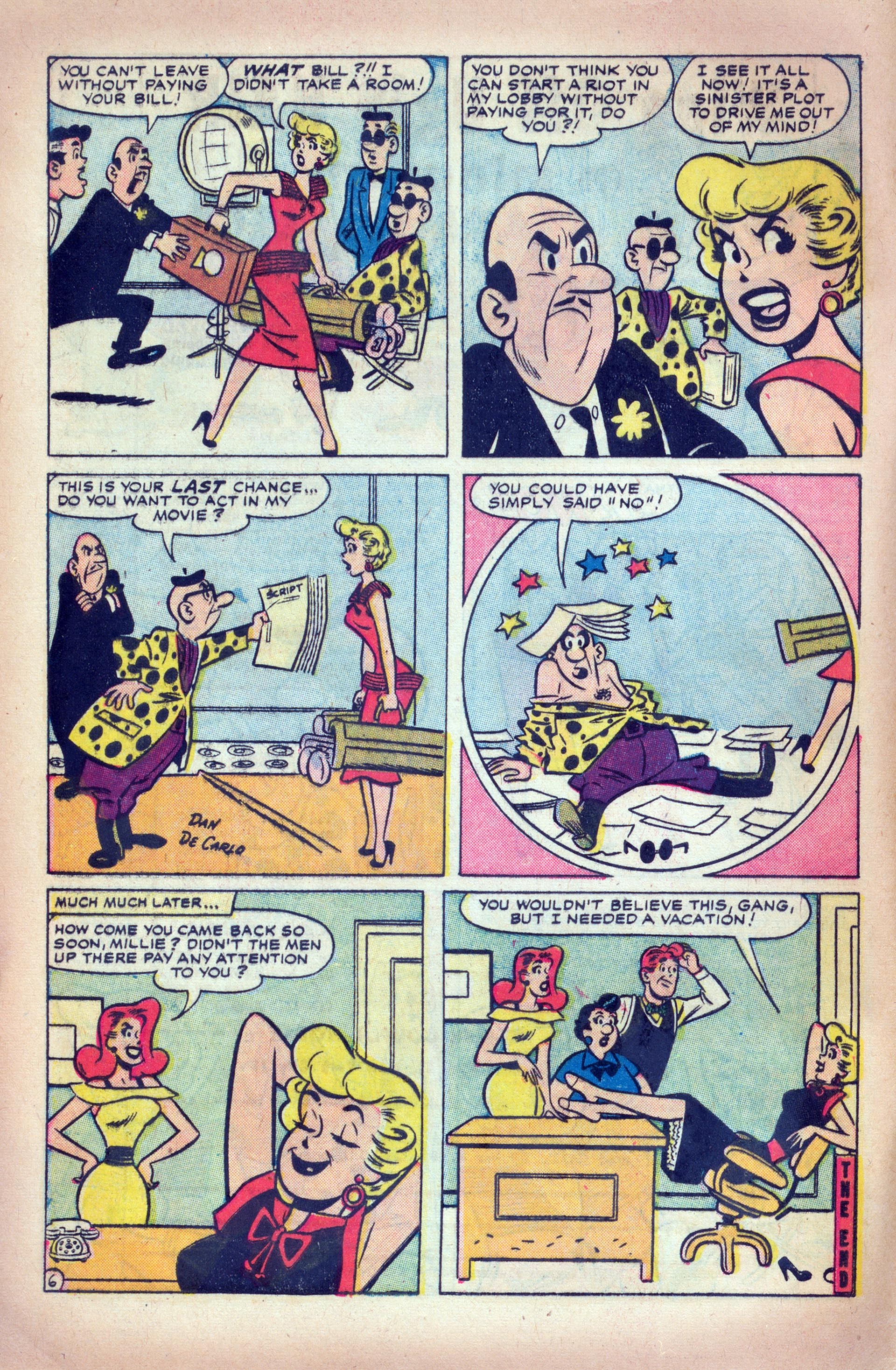 Read online Millie the Model comic -  Issue #67 - 8