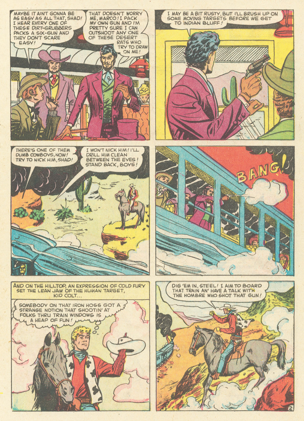 Read online Kid Colt Outlaw comic -  Issue #16 - 25