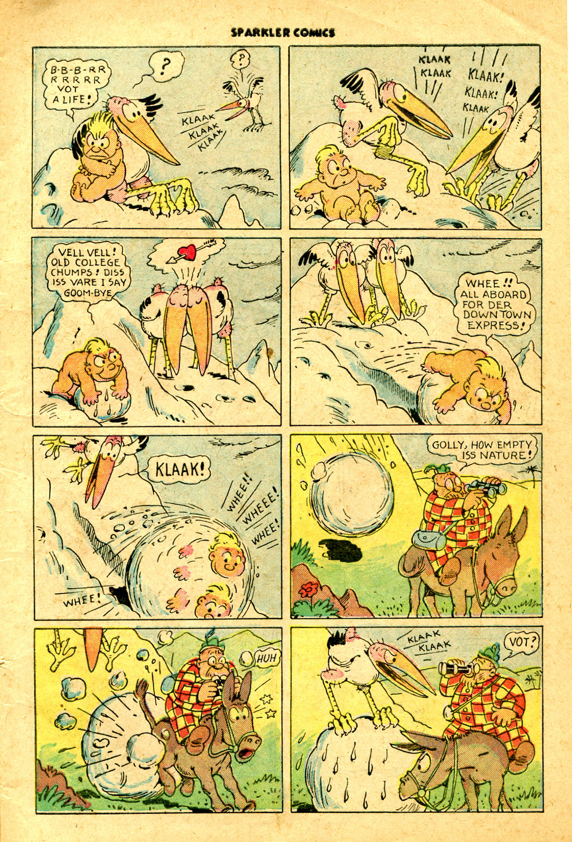 Read online Sparkler Comics comic -  Issue #38 - 5