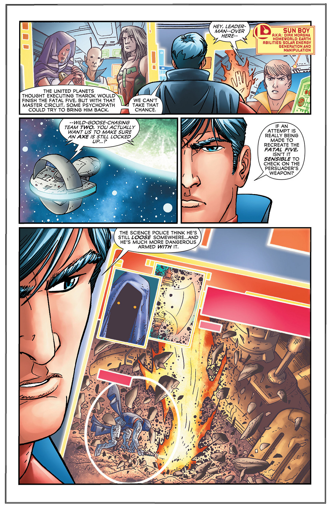 Read online Legion of Super-Heroes (2011) comic -  Issue #13 - 14