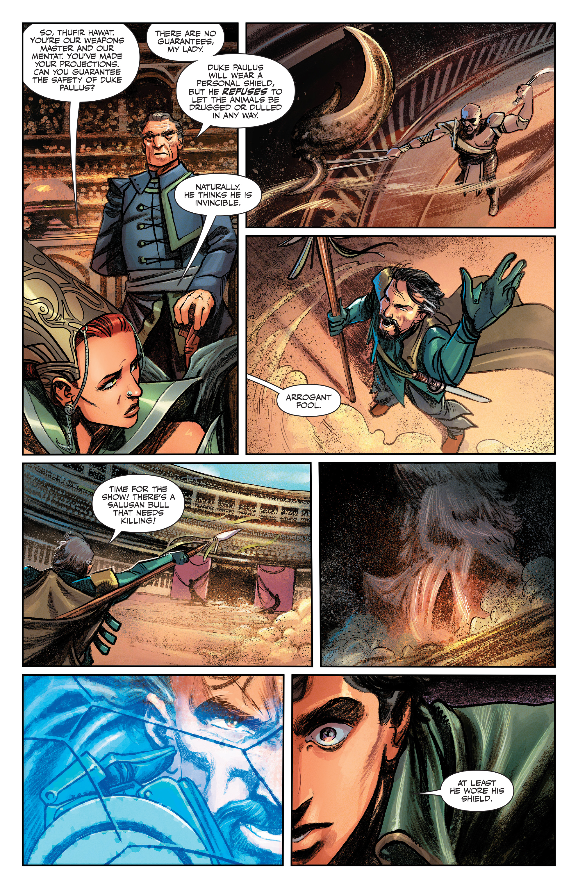Read online Dune: House Atreides comic -  Issue #1 - 17