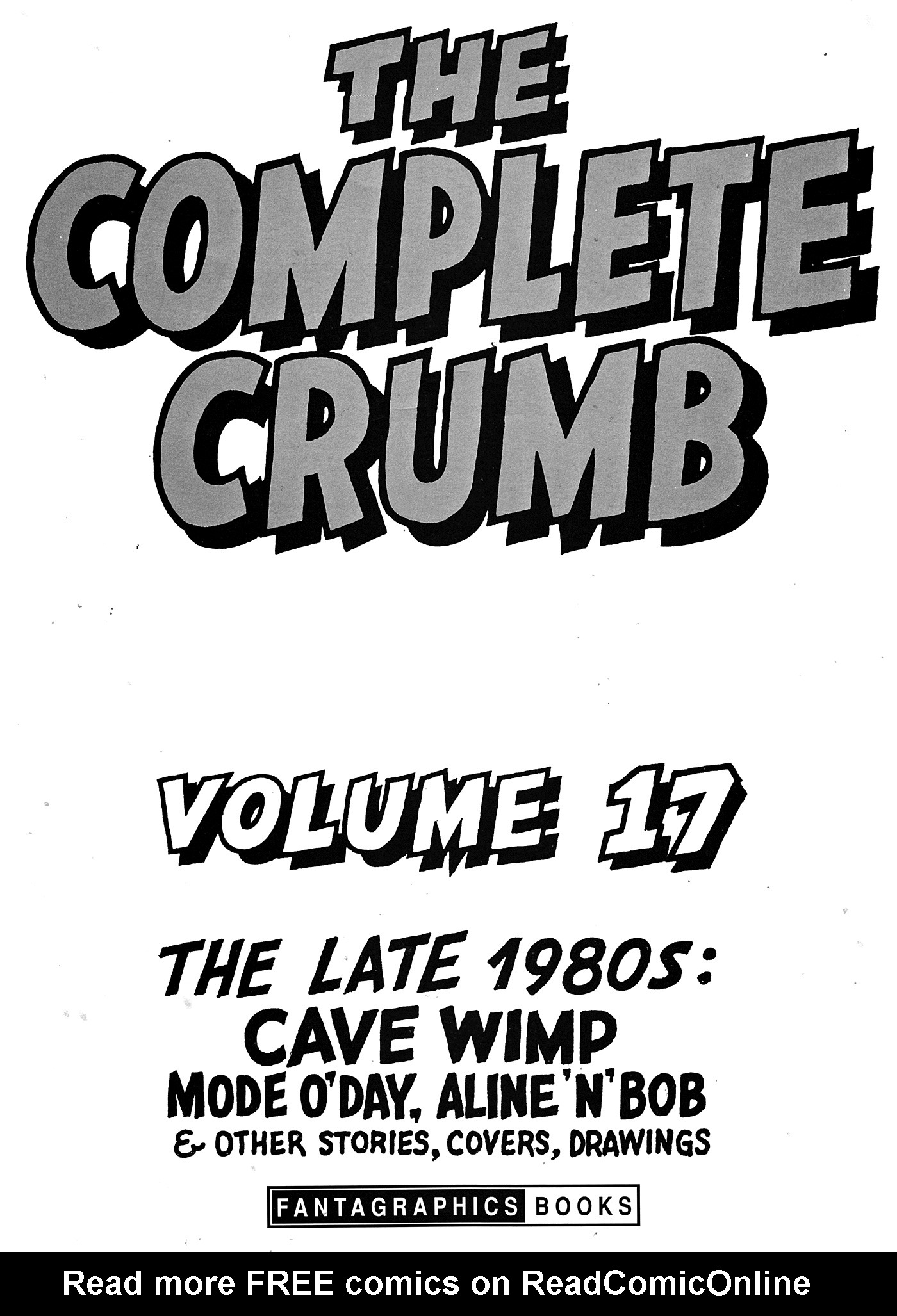 Read online The Complete Crumb Comics comic -  Issue # TPB 17 - 3