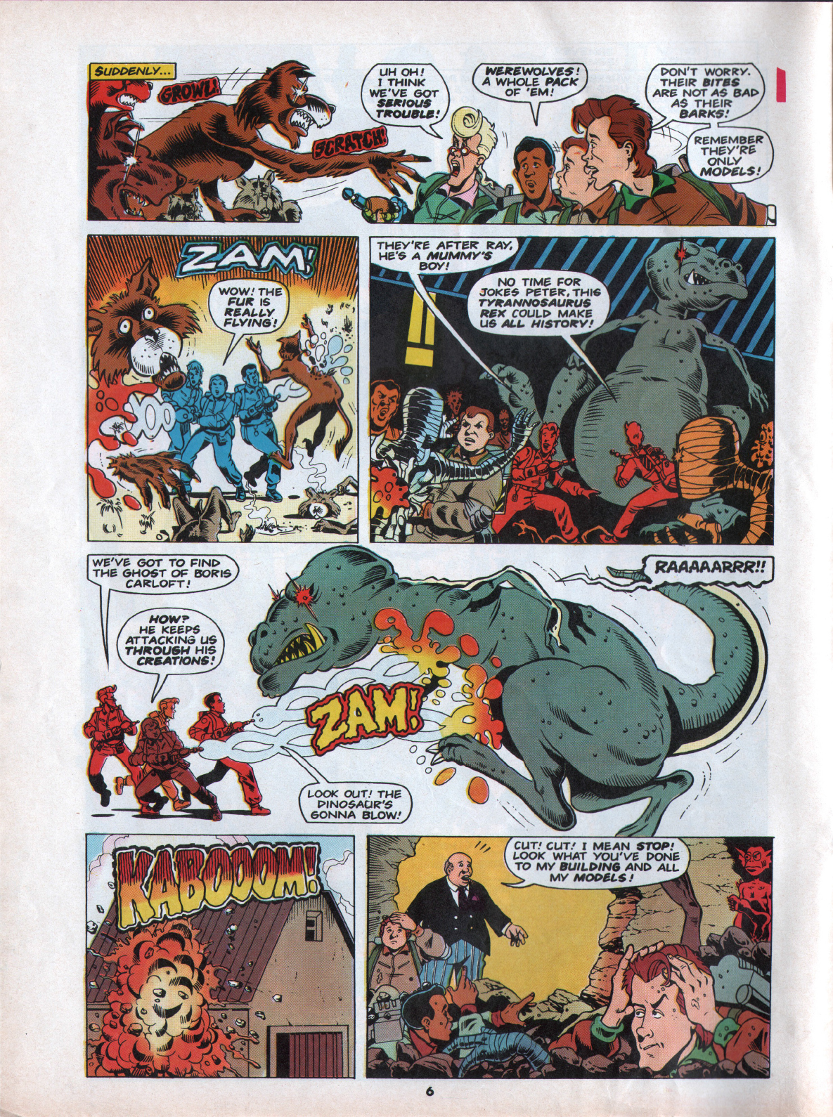 Read online The Real Ghostbusters comic -  Issue #42 - 6